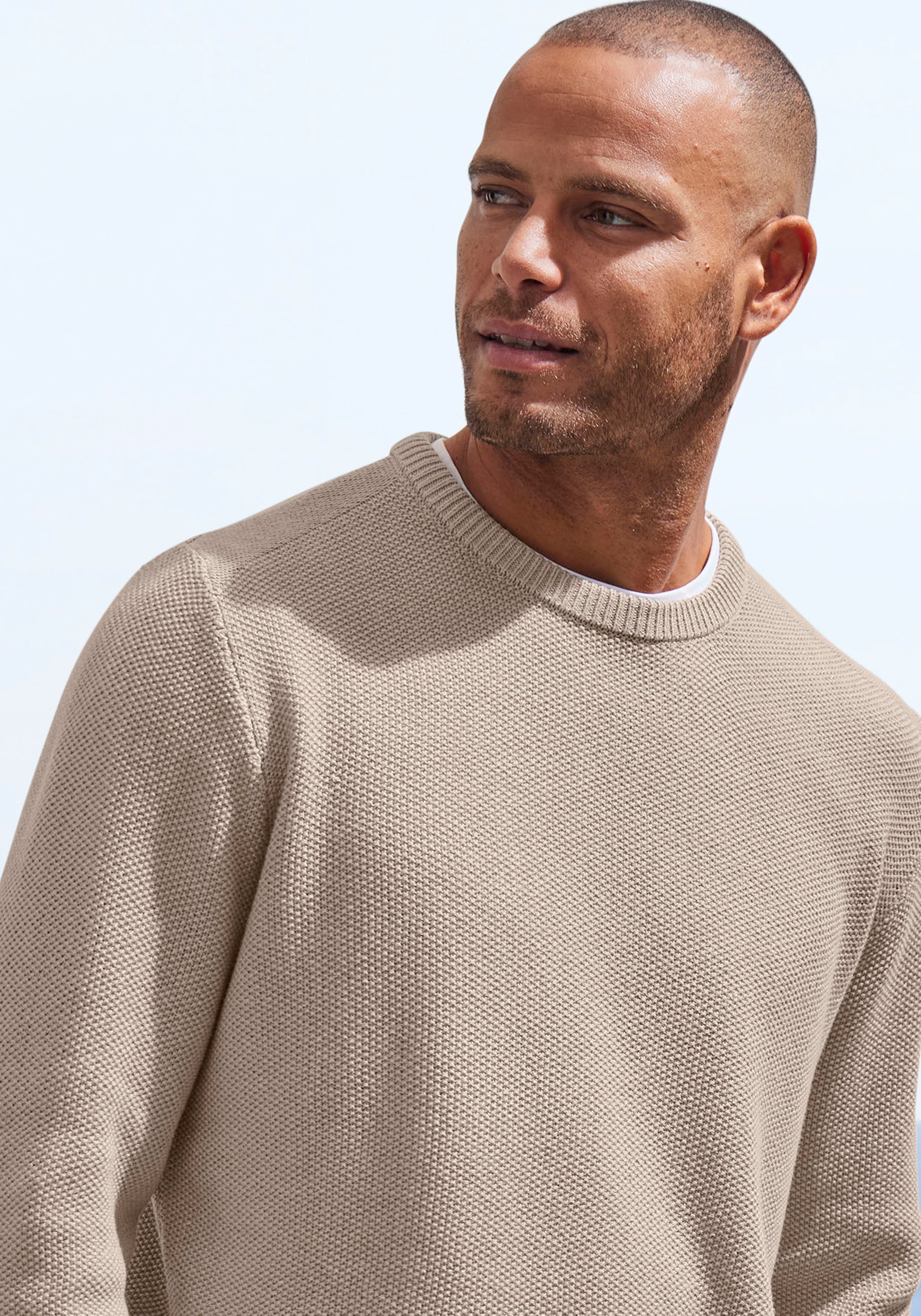 Thumbnail - John Devin Strickpullover, Pullover in modischer Strickstruktur