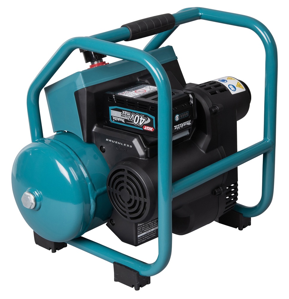 Makita Kompressor »»AC001GZ««, (XGT, 40V max., Kessel, 7,6 l), ohne Akku, ohne Ladegerät