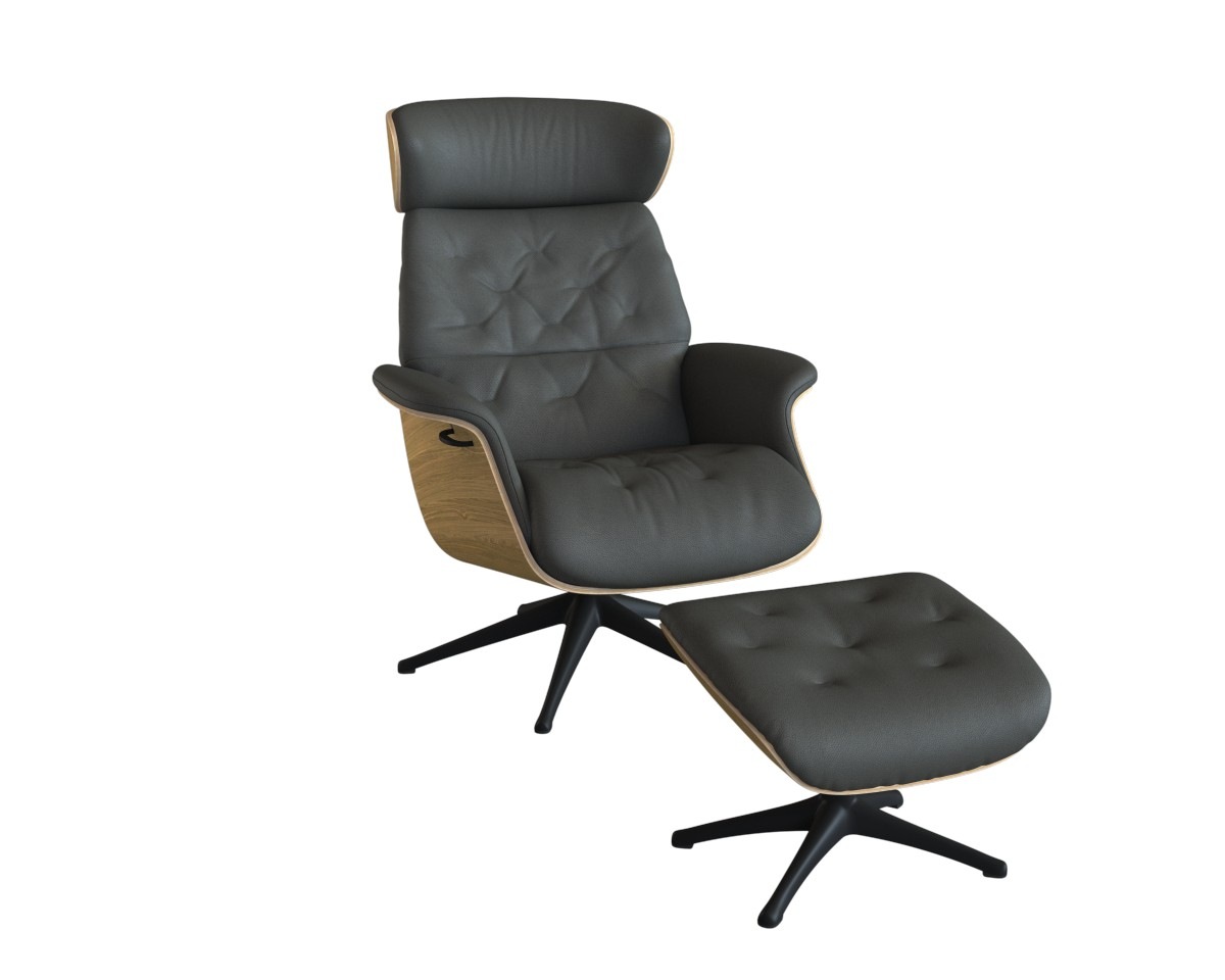 FLEXLUX Relaxsessel "Volden Fernsehsessel, verstellbarer Rücken- & Kopfstüt günstig online kaufen