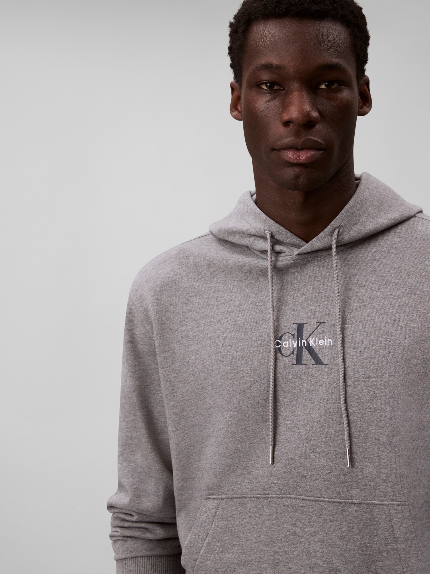 Calvin Klein Jeans Sweatshirt »LS EU 350TERRY MICRO MONOLOGO HO«, Kapuze, regular fit