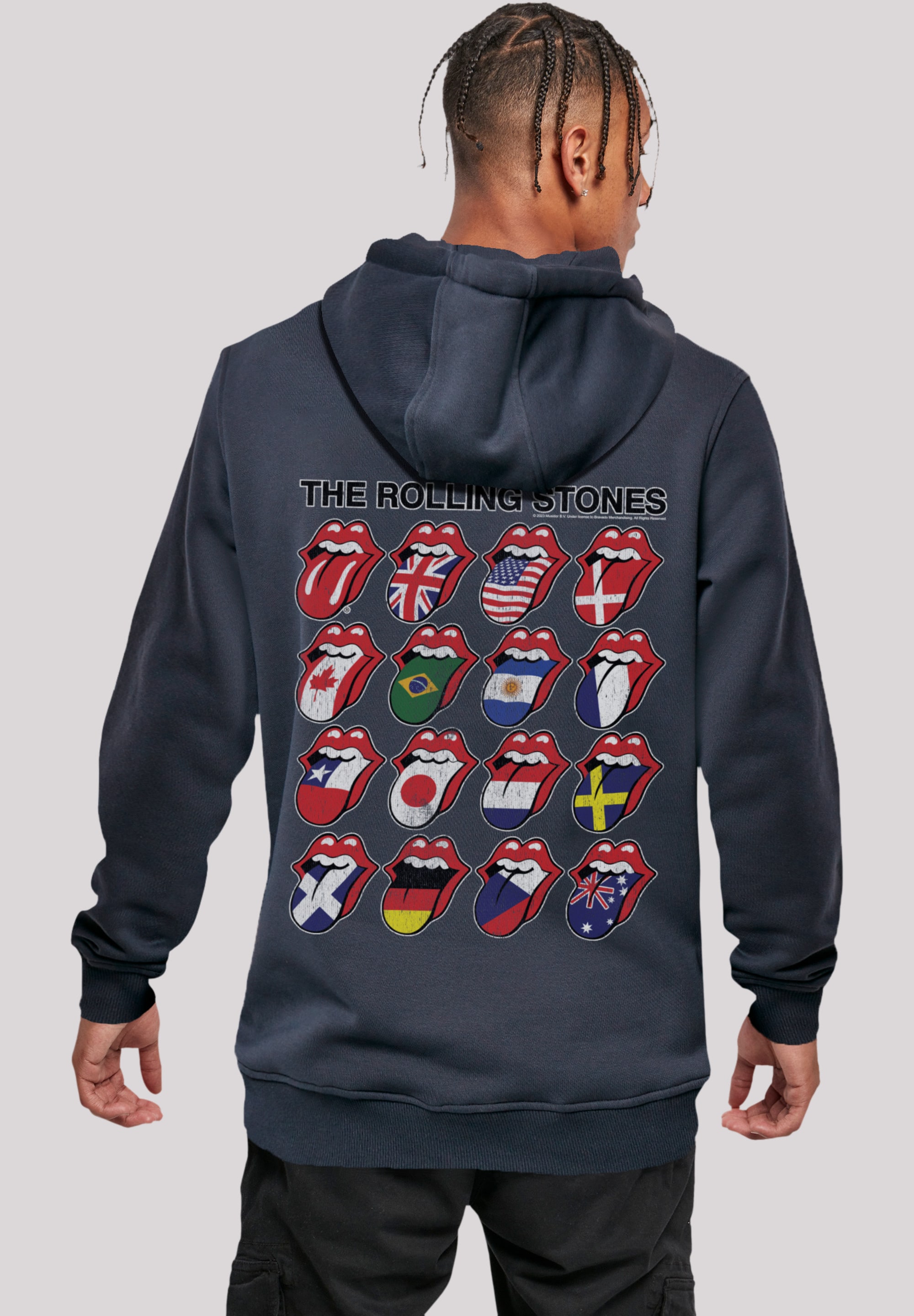 F4NT4STIC Kapuzenpullover "The Rolling Stones Voodoo Lounge Tongues", Musik günstig online kaufen