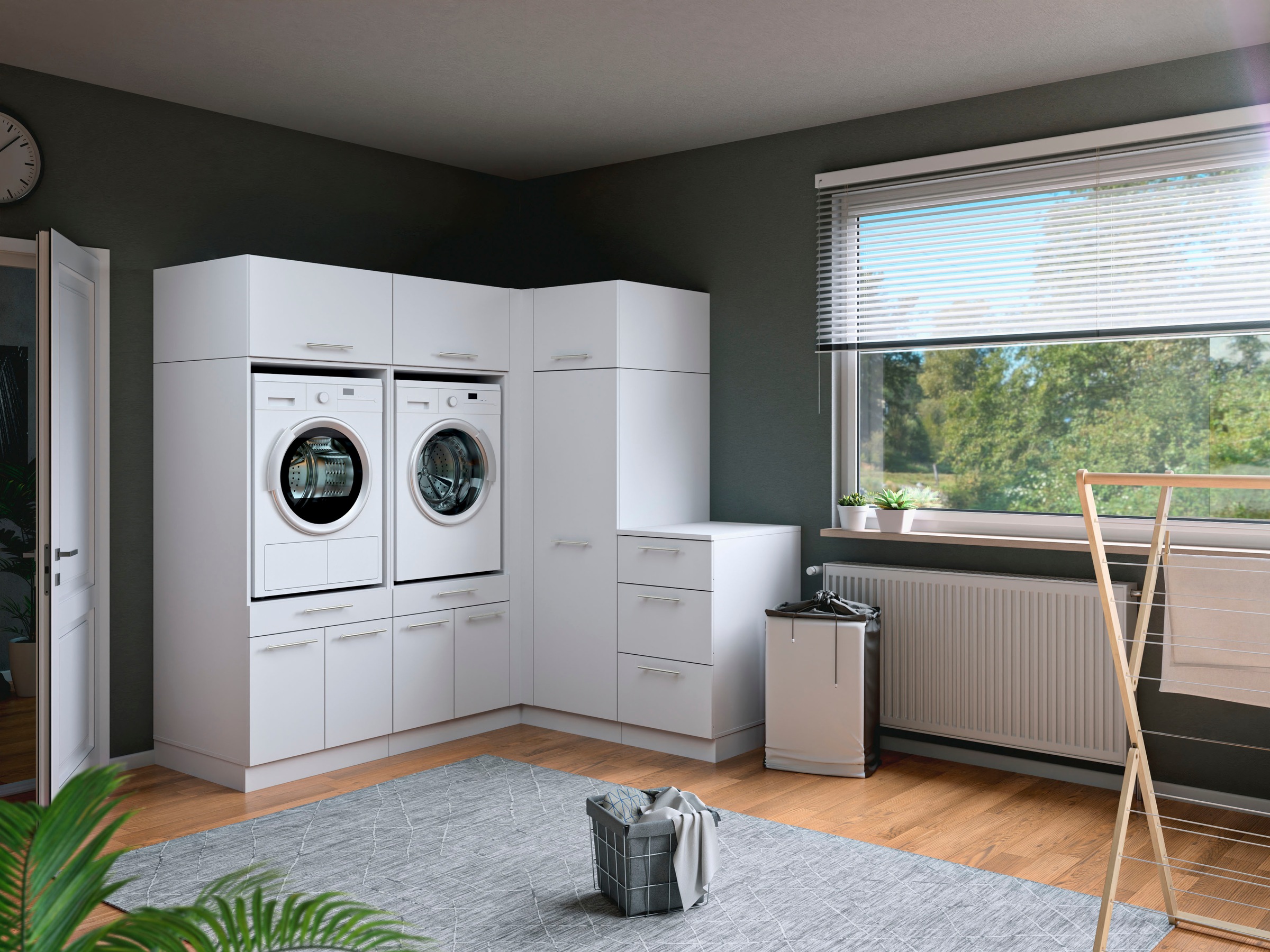 Laundreezy Mehrzweckschrank-Set "Laundreezy, 7-tlg. Mehrzweckschrank-Set B/ günstig online kaufen
