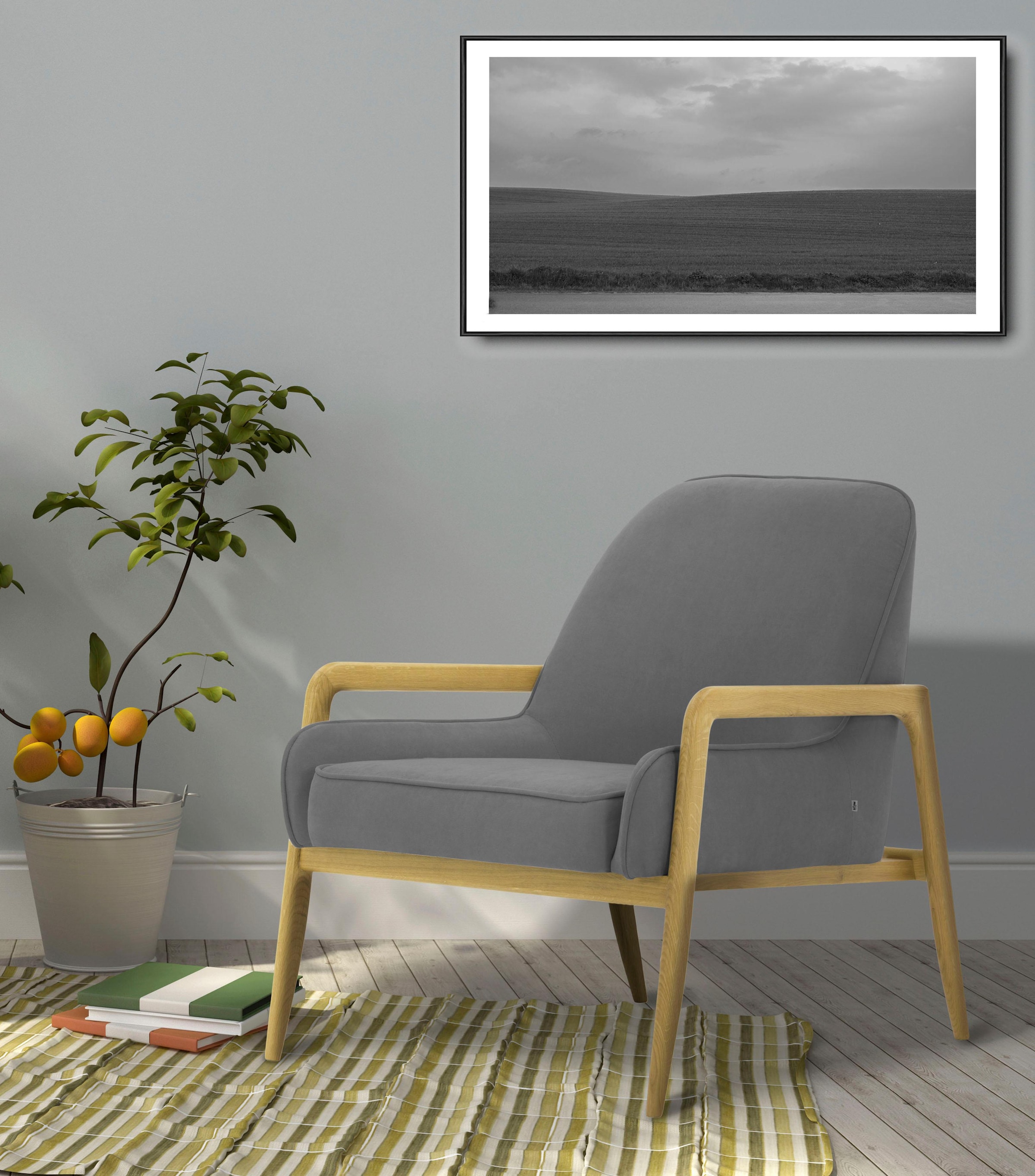 Home affaire Sessel "Braga" wahlweise mit Gestell aus Eiche in dunkel oder günstig online kaufen