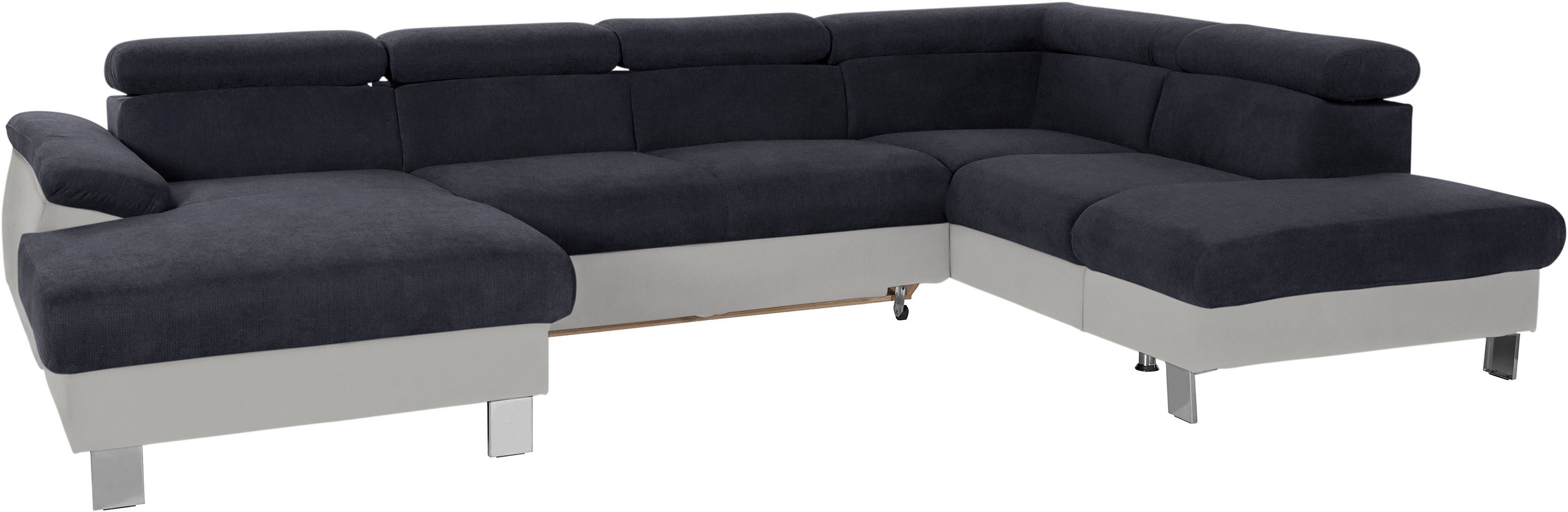 COTTA Wohnlandschaft "Komaris U-Form, B: 320 cm" mit Kopfteilverstellung, o günstig online kaufen