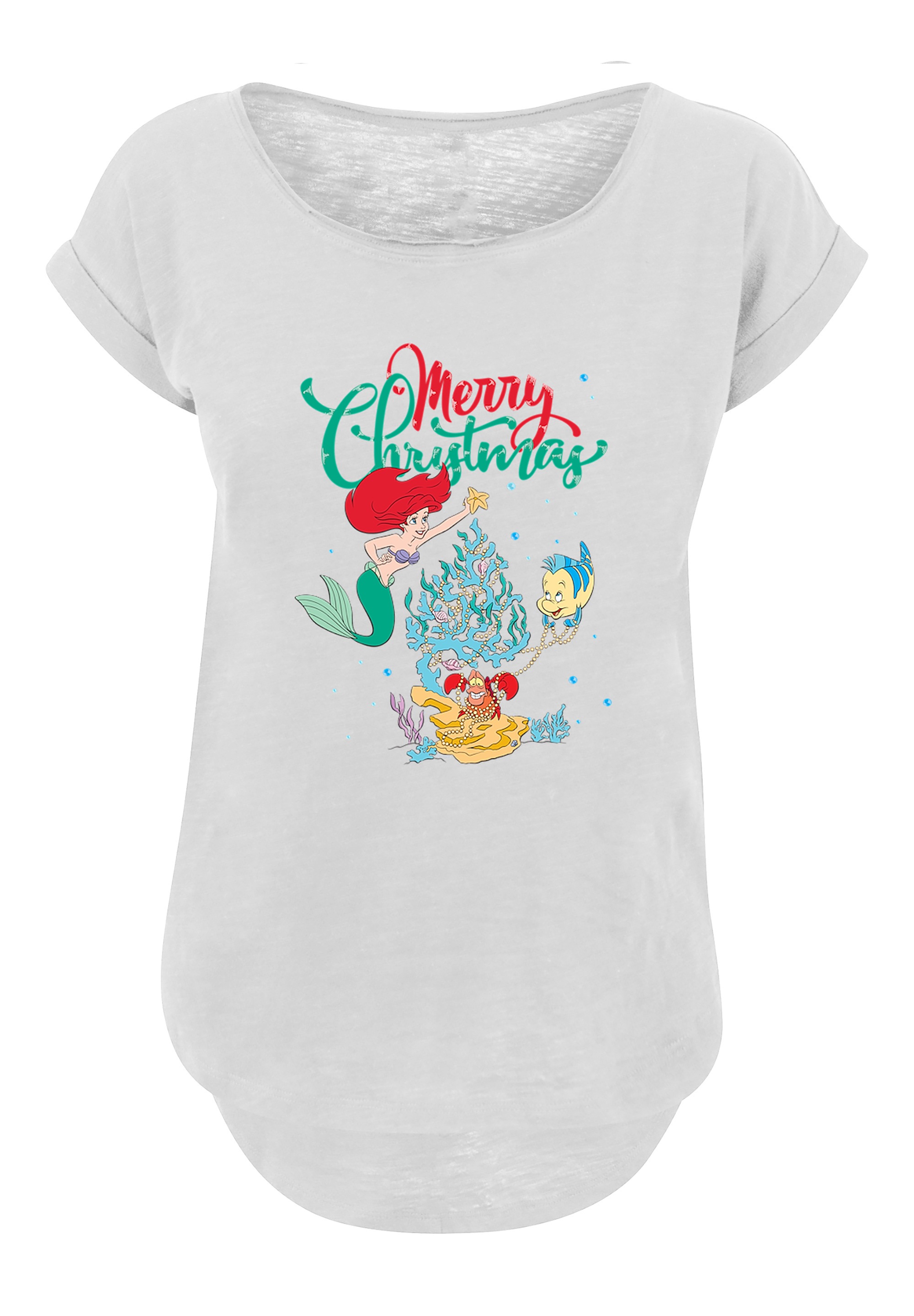 F4NT4STIC T-Shirt "Disney Arielle die Meerjungfrau Merry Christmas", Print günstig online kaufen
