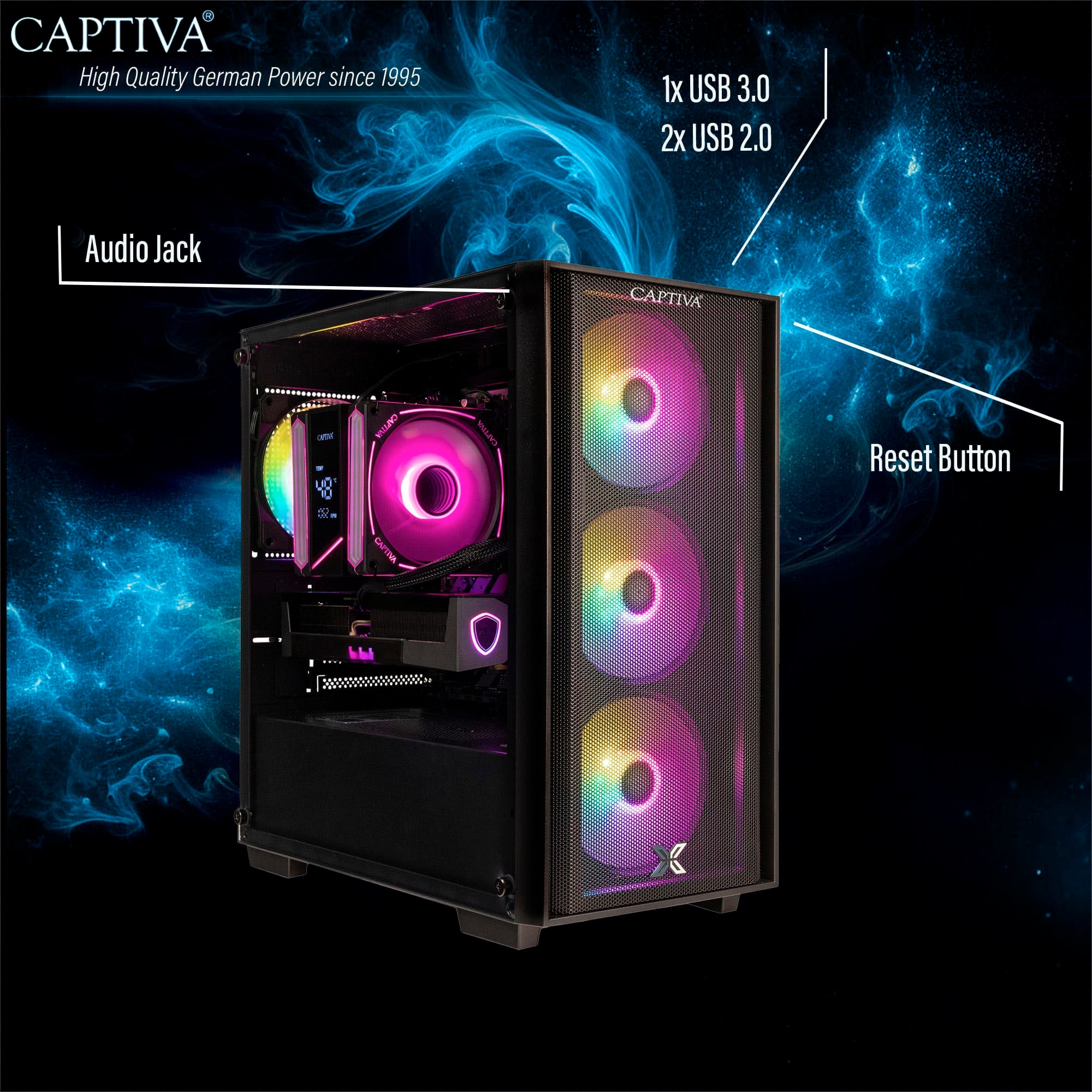 CAPTIVA Gaming-PC »Entry Gaming R10-4007«