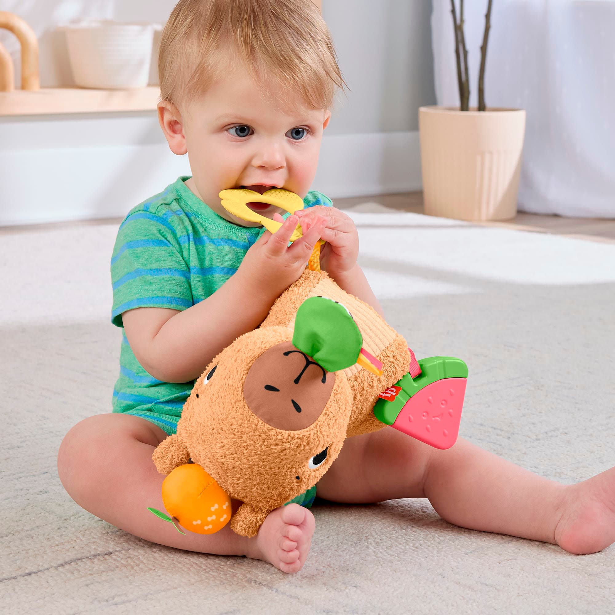 Fisher-Price® Plüschfigur »Kuschel-Capybara«, mit Licht- und Soundeffekt