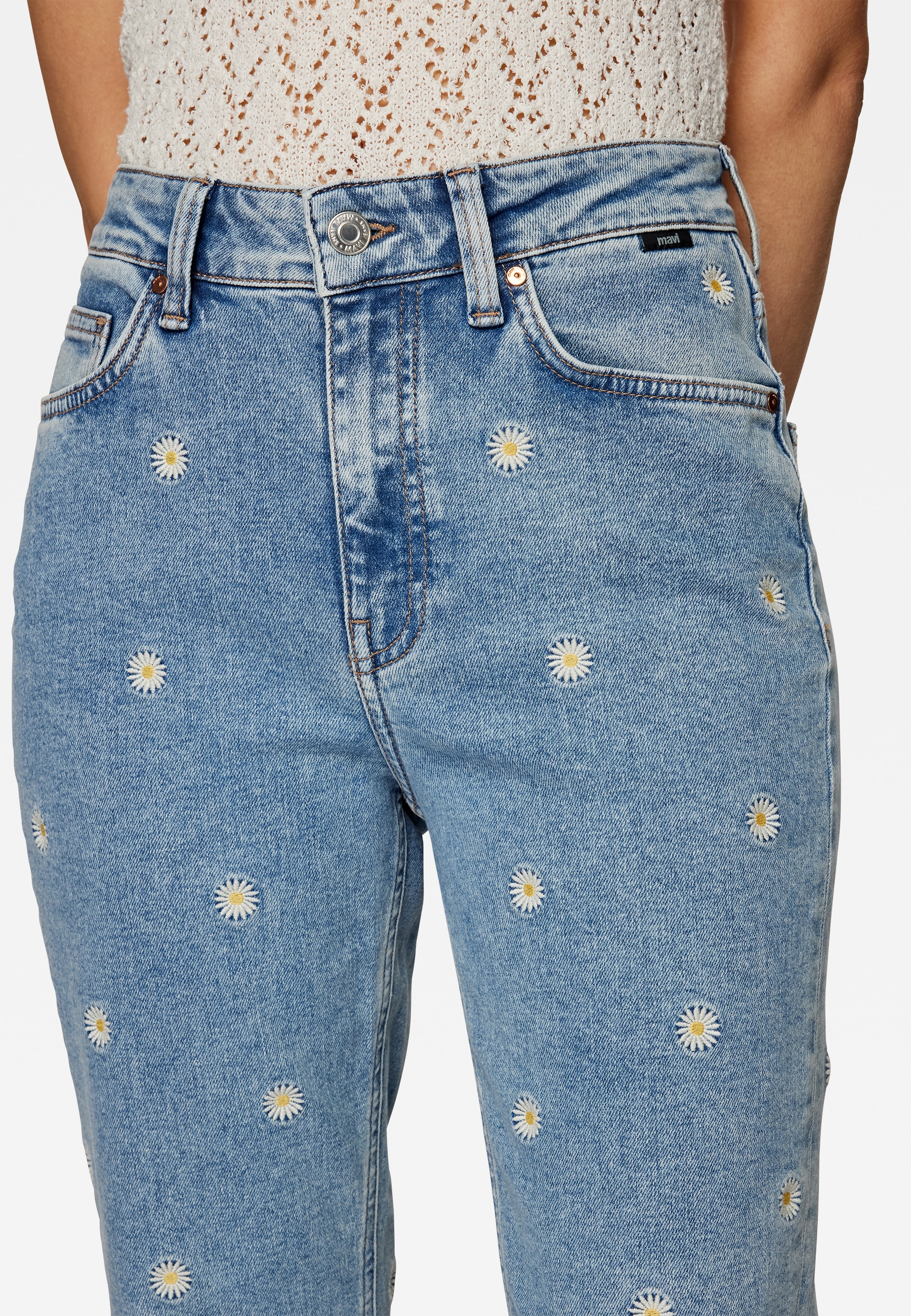 Mavi Straight-Jeans »NEW YORK«, gerde Form