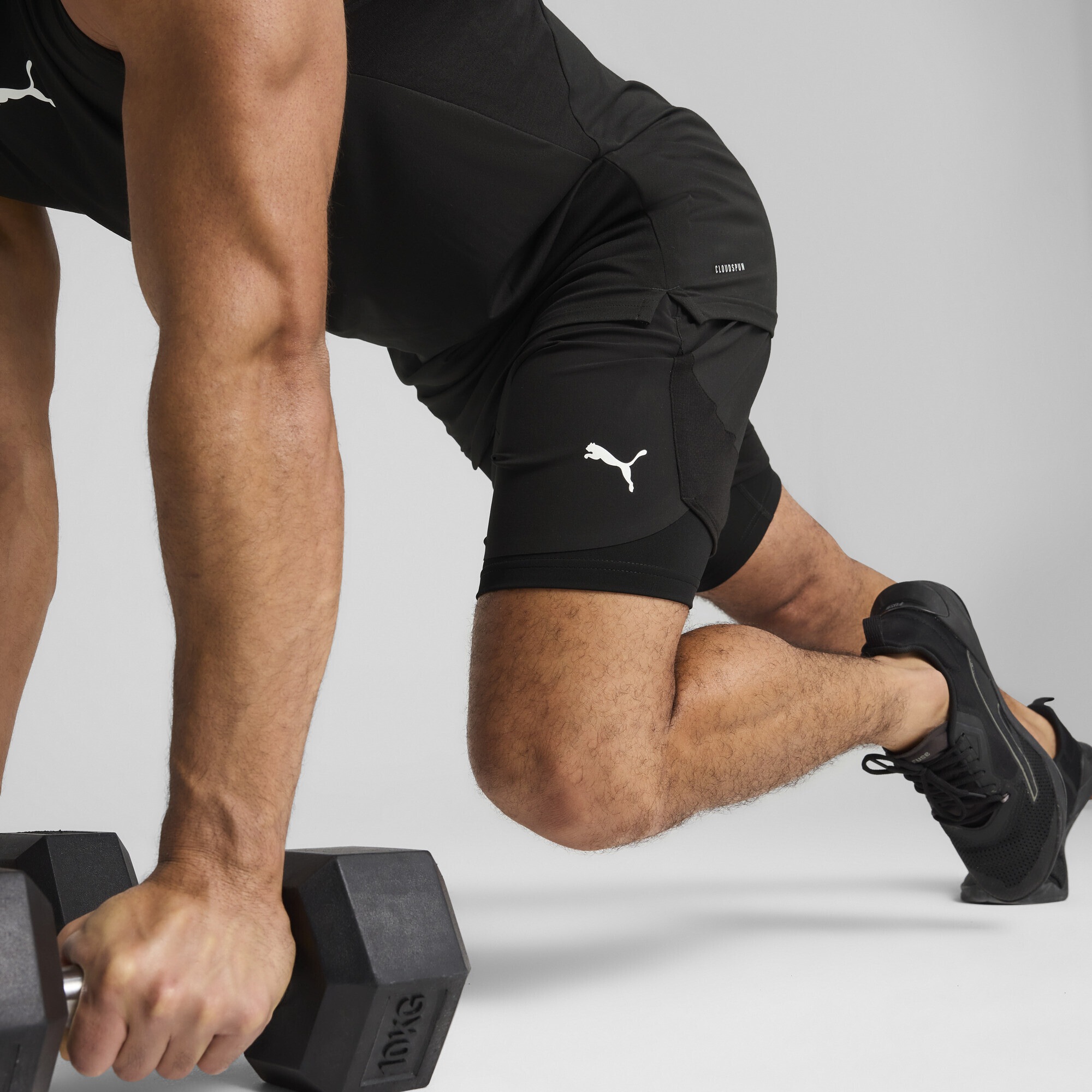 PUMA Trainingsshorts »TRAINING TECH 2-in-1-Shorts Herren«