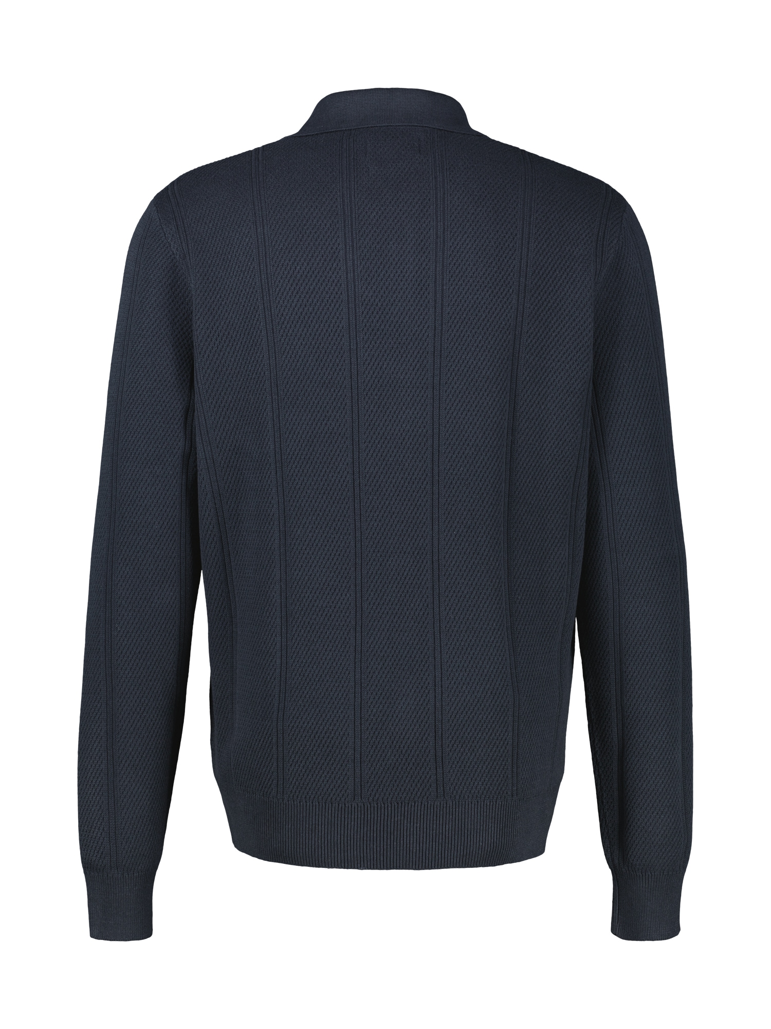 LERROS Langarm-Poloshirt »Elegantes Langarmpolo mit raffinierten Vertikalstreifen«