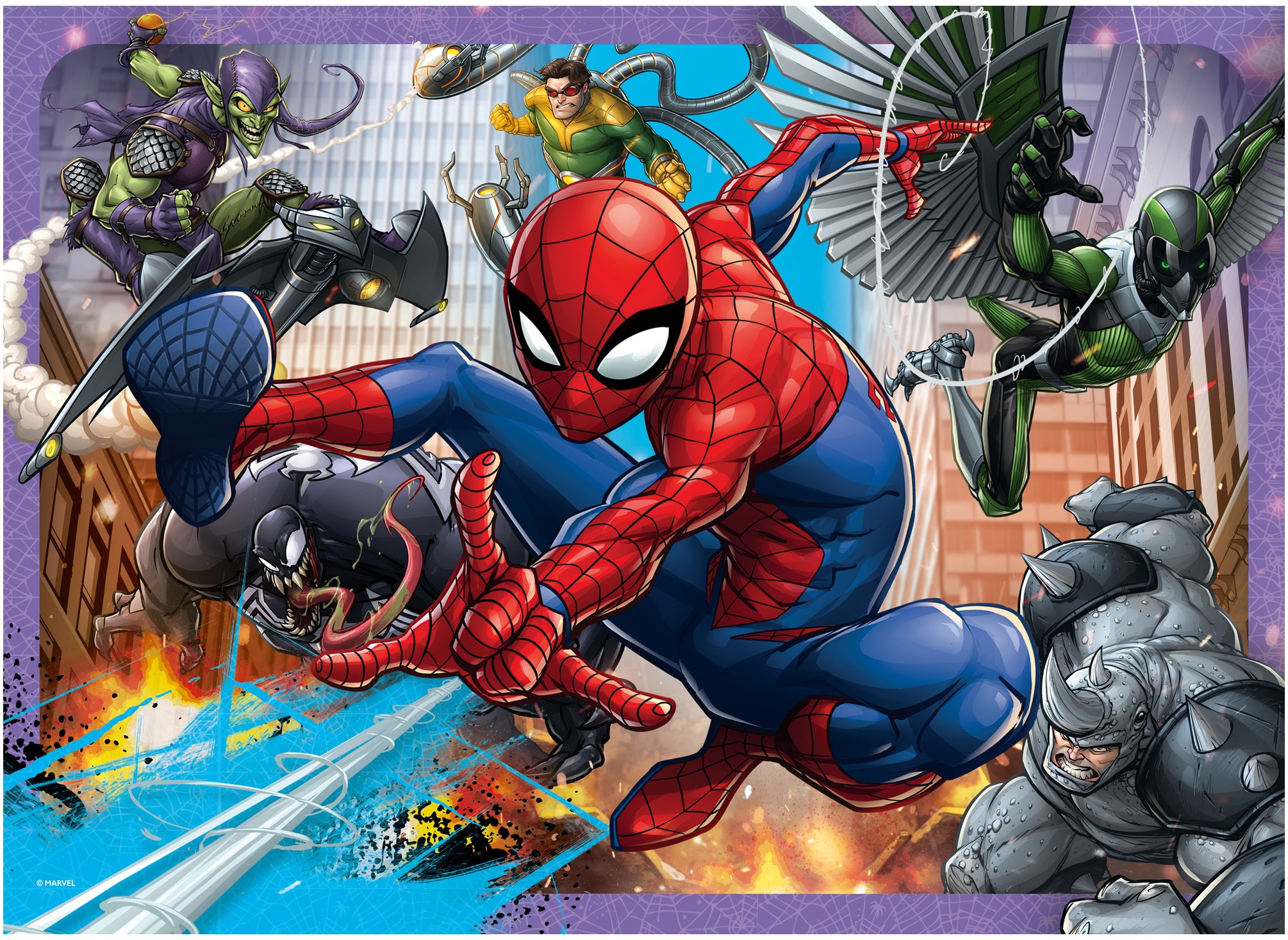 Ravensburger Puzzle »Spider-Man, Rettung in der Not« Made in Europe