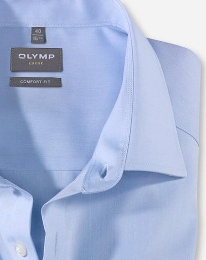 OLYMP Businesshemd »Luxor comfort fit«, unifarben, bügelfrei, mit Brusttasche