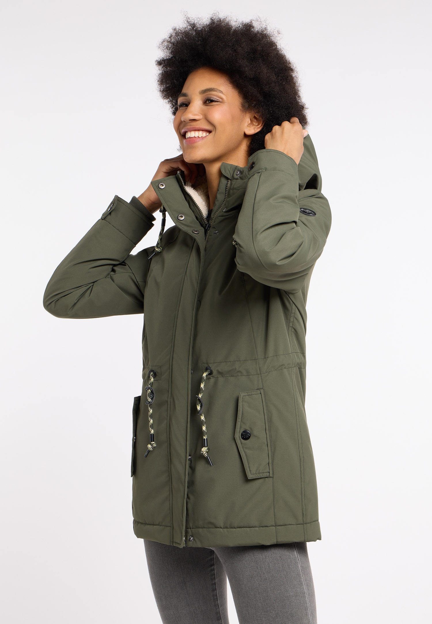 Ragwear Parka "MONADIS WARM", mit Kapuze, wasserabweisende Übergangsjacke m günstig online kaufen