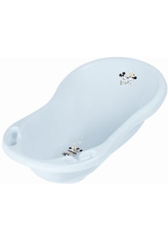 Babybadewanne »Maria - Mickey, hellblau«, mit Stöpsel, Made in Germany