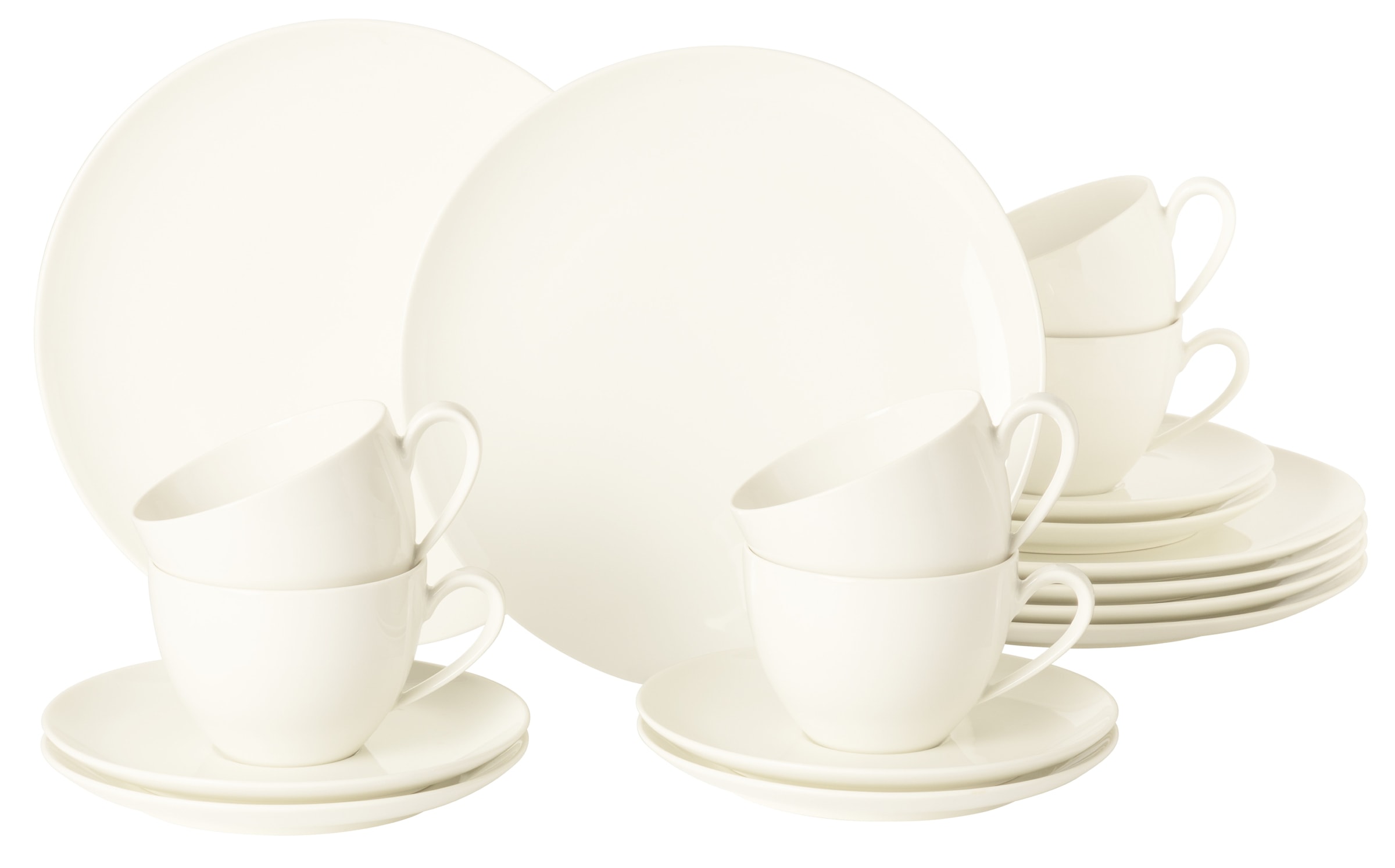 Seltmann Weiden Kaffeeservice "Savona" 6x Tassen 0,27 l, 6x Untertassen 16 günstig online kaufen