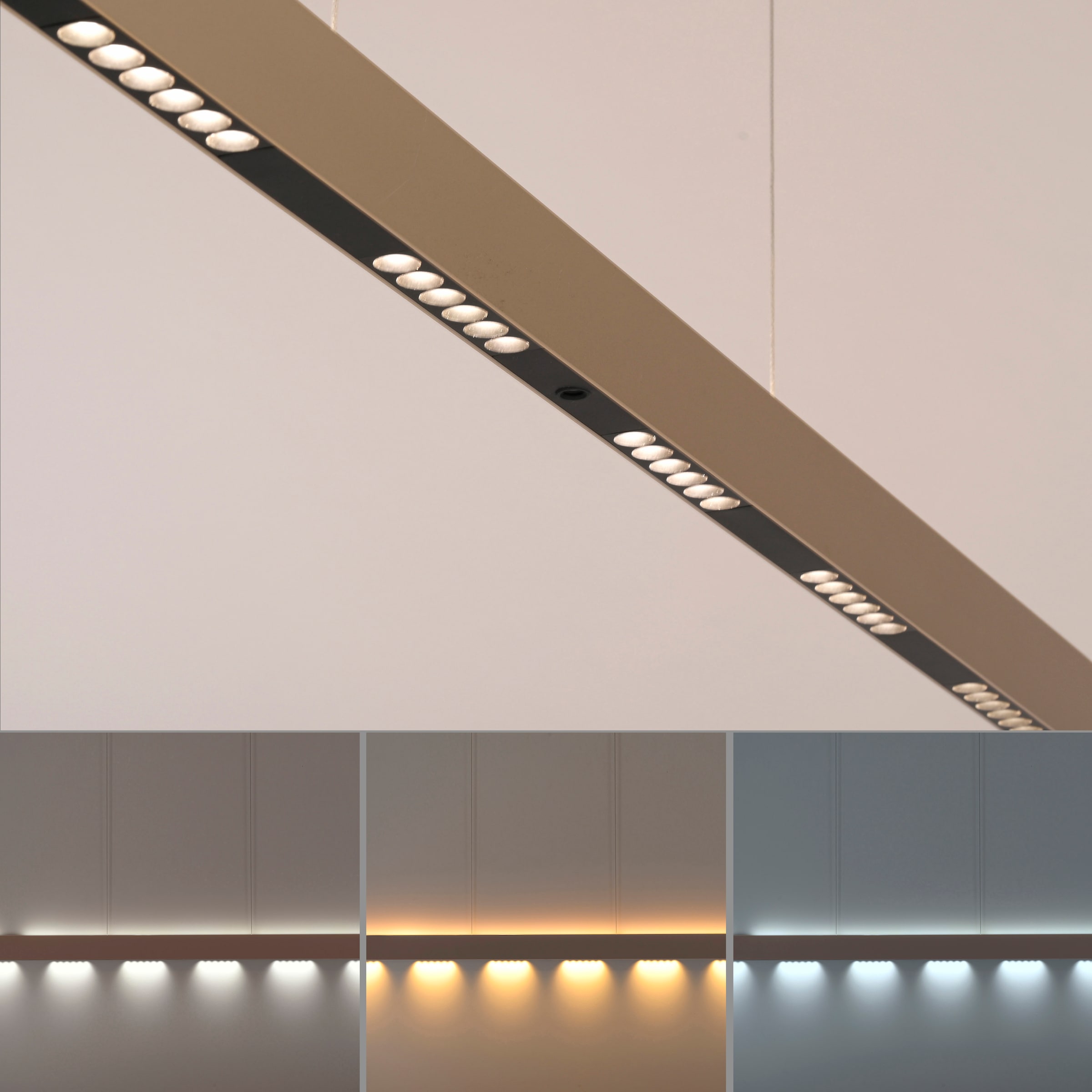 Neuhaus Q DESIGN CONTROL LIGHTS LED Pendelleuchte »Q-STRETTO« LED-Board 1 Stk. warmweiß - kaltweiß