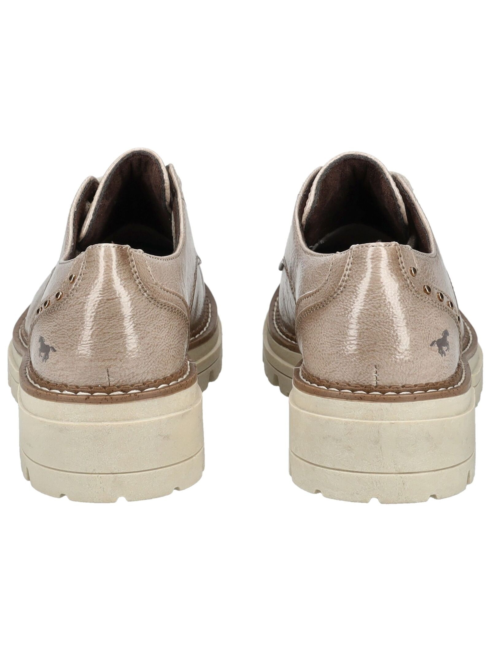 Mustang Shoes Schnürschuh »Mustang Shoes Halbschuhe Lederimitat«