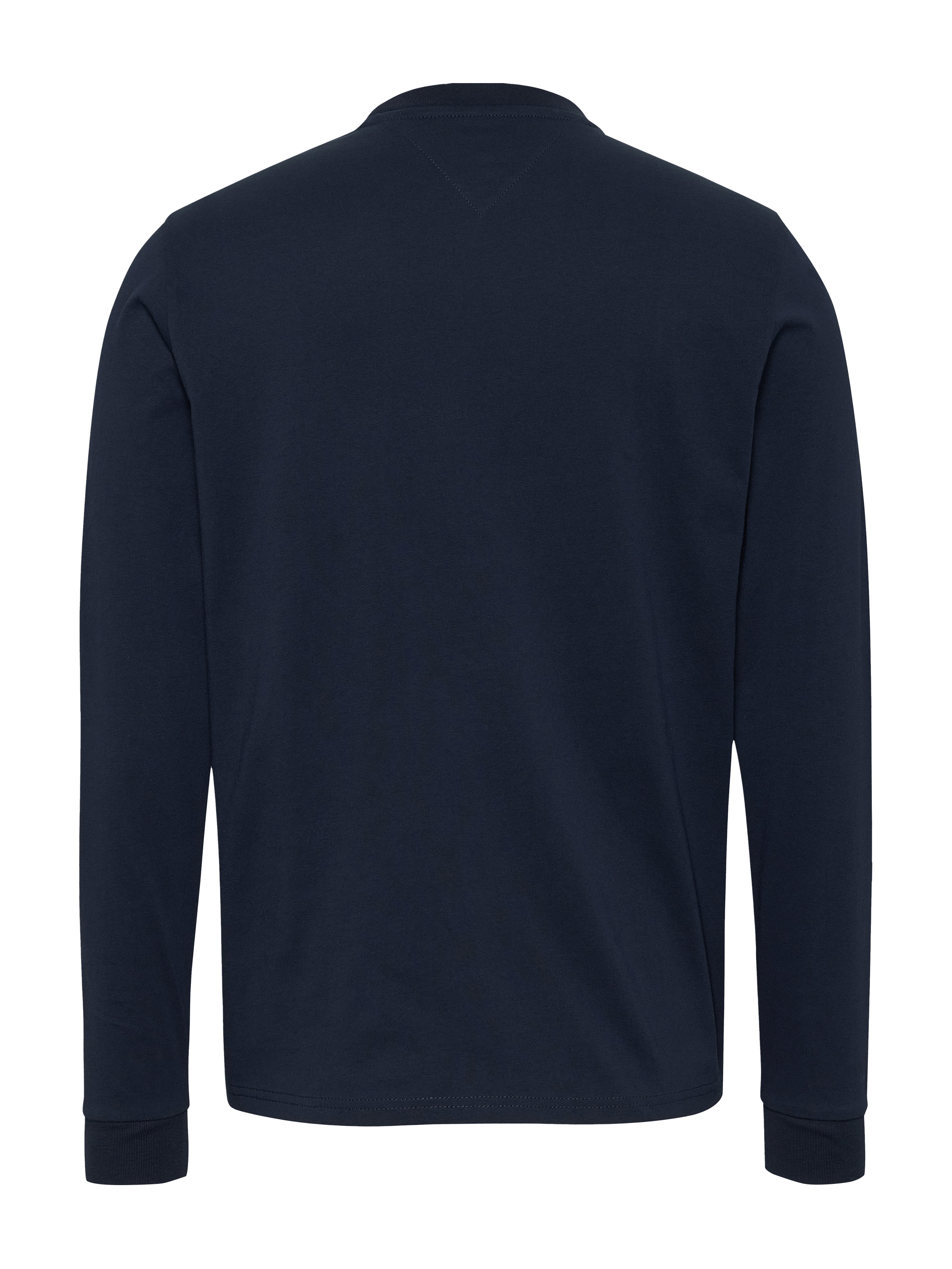 Tommy Jeans Langarmshirt »TJM SLIM LINEAR CHEST LS TEE EXT«, in Unifarbe