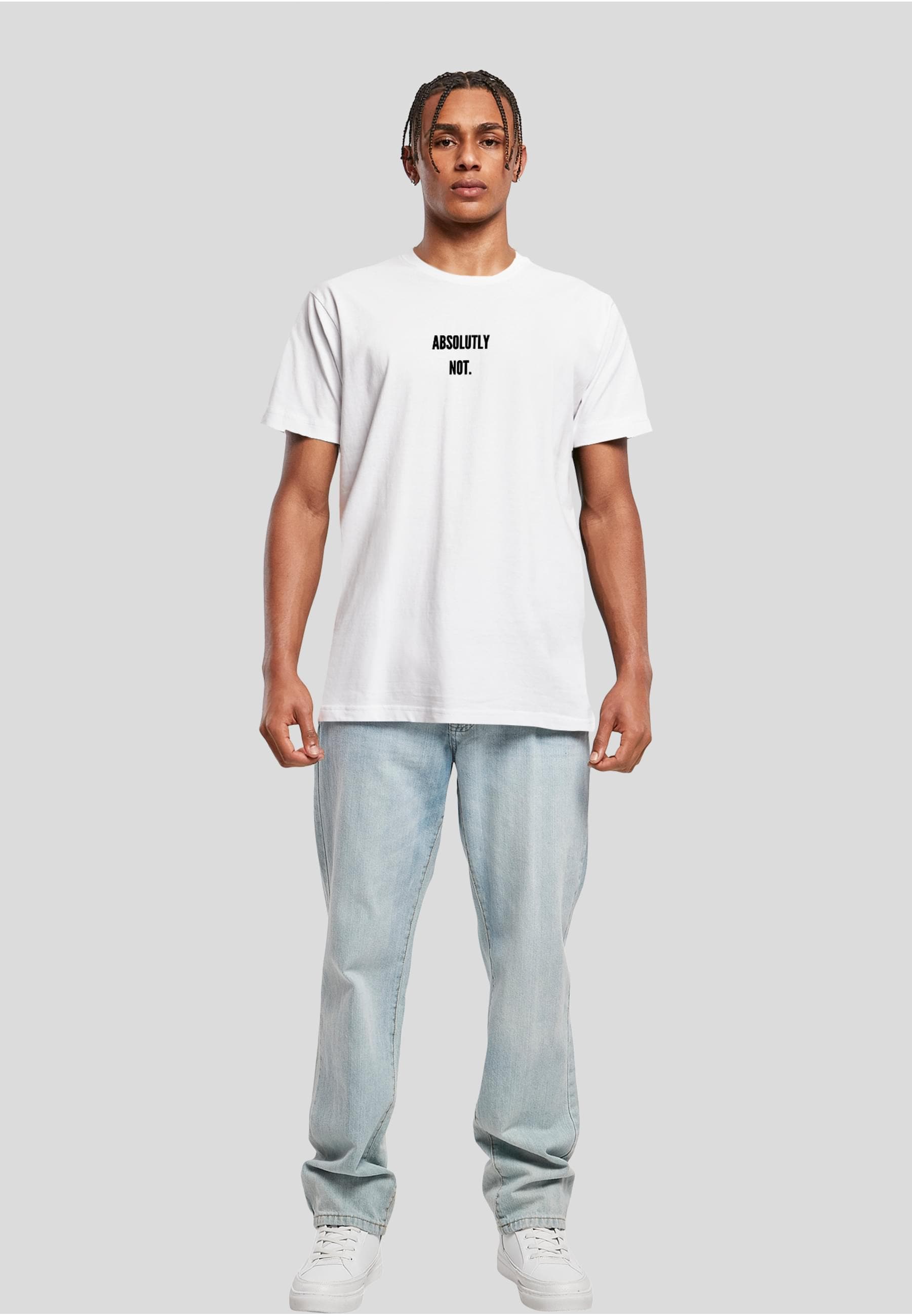 MisterTee T-Shirt »MisterTee Herren Absolutely Not Tee«, (1 tlg.)