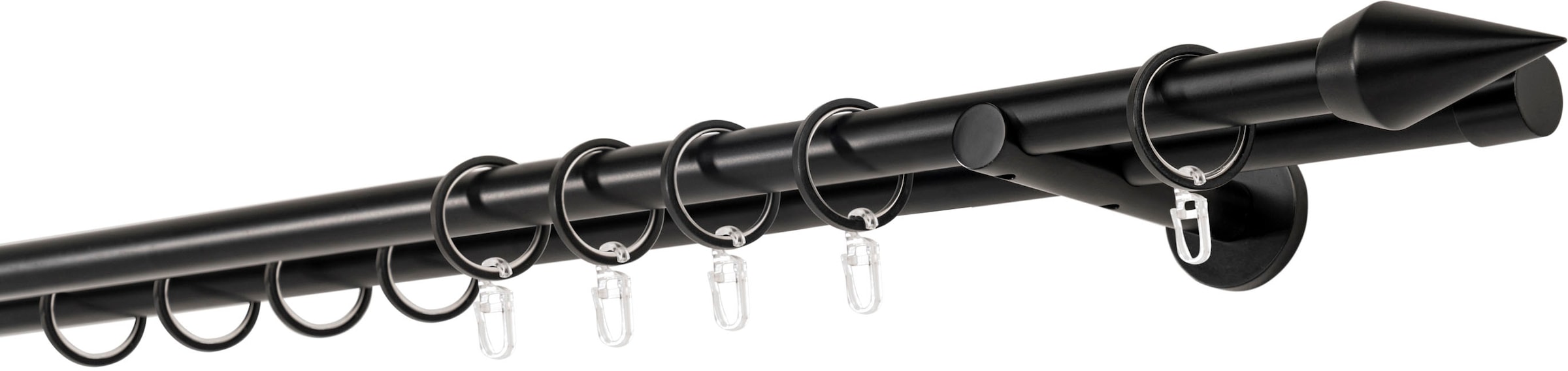 mydeco 1100000002199 "20mm Point Wandträger 14 cm" 2 läufig-läufig Fixmaß