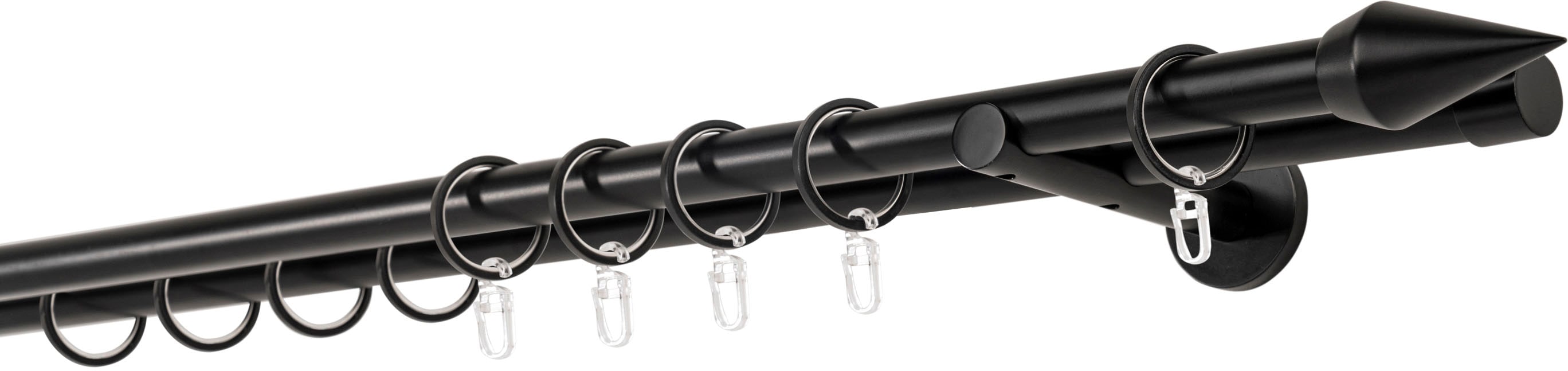 mydeco "20mm Point Wandträger 14 cm" 2 läufig-läufig Fixmaß