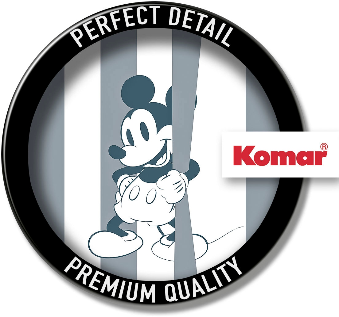 Komar Vliestapete »Digitaldruck Vlies -  Mickey Offbeat - Größe 200 x 250 cm« bedruckt glatt Kinderzimmer