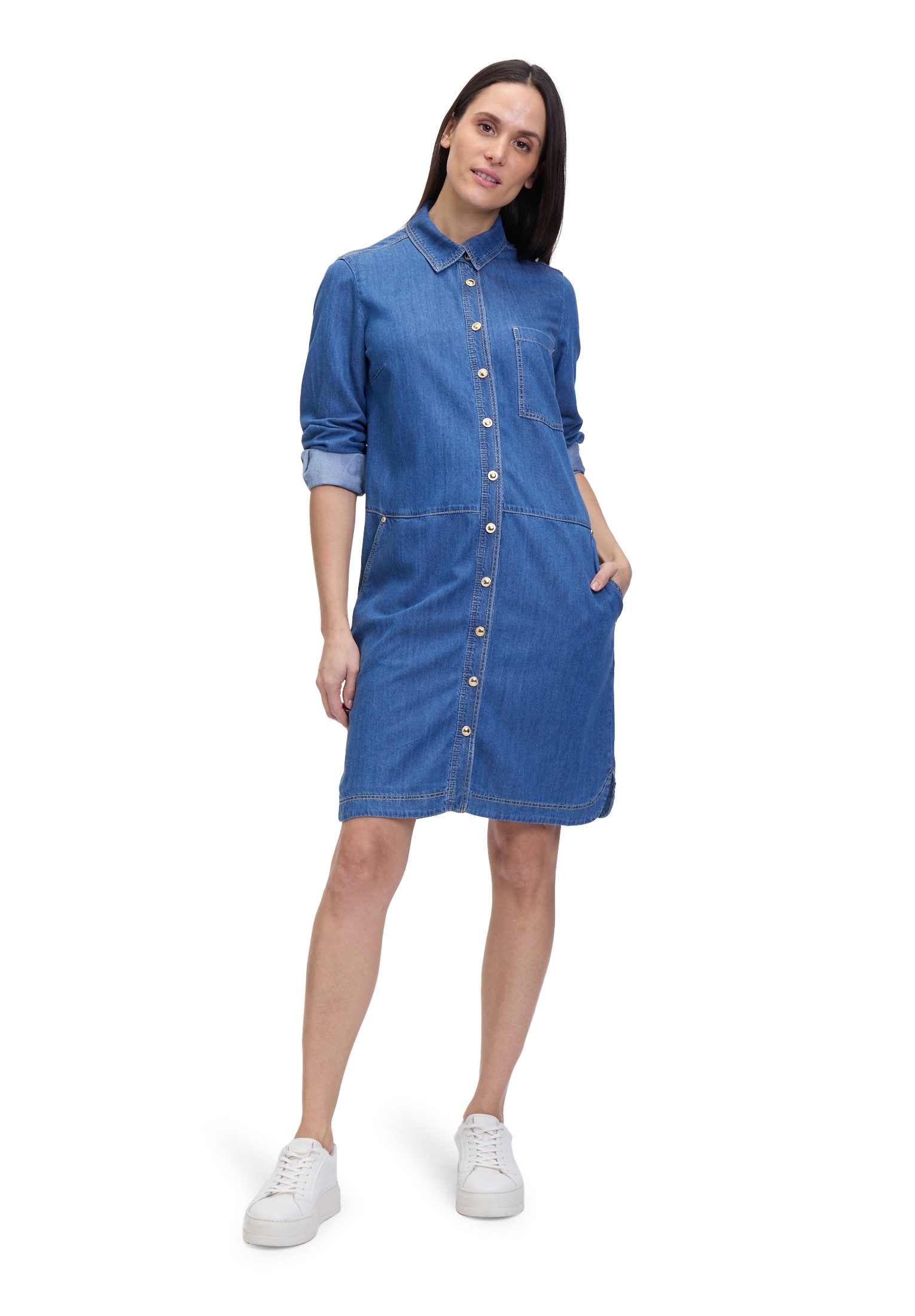 Betty Barclay Hemdblusenkleid »Betty Barclay Hemdblusenkleid mit Knopfleiste«, Form