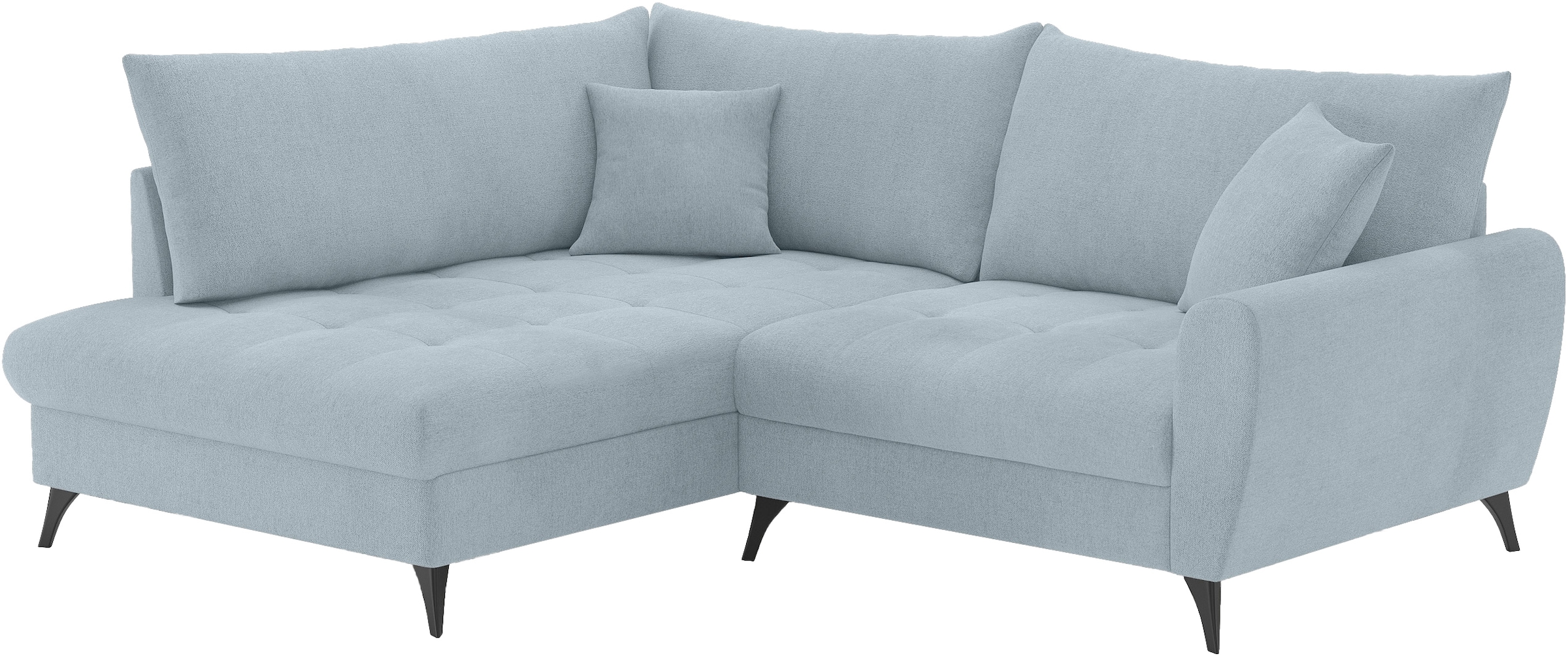 Mr. Couch Ecksofa "Blackburn II, L-Form", Mit Kaltschaumpolsterung bis 140 günstig online kaufen