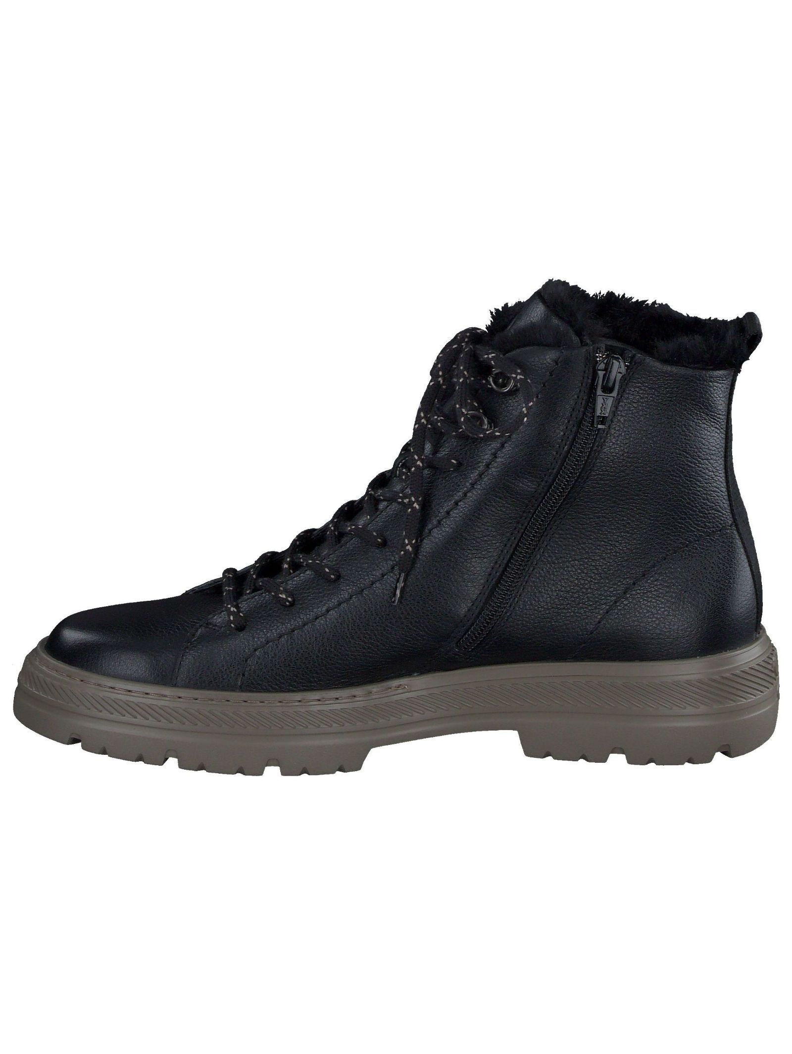 Paul Green Schnürstiefelette "Paul Green Stiefelette Glattleder" günstig online kaufen