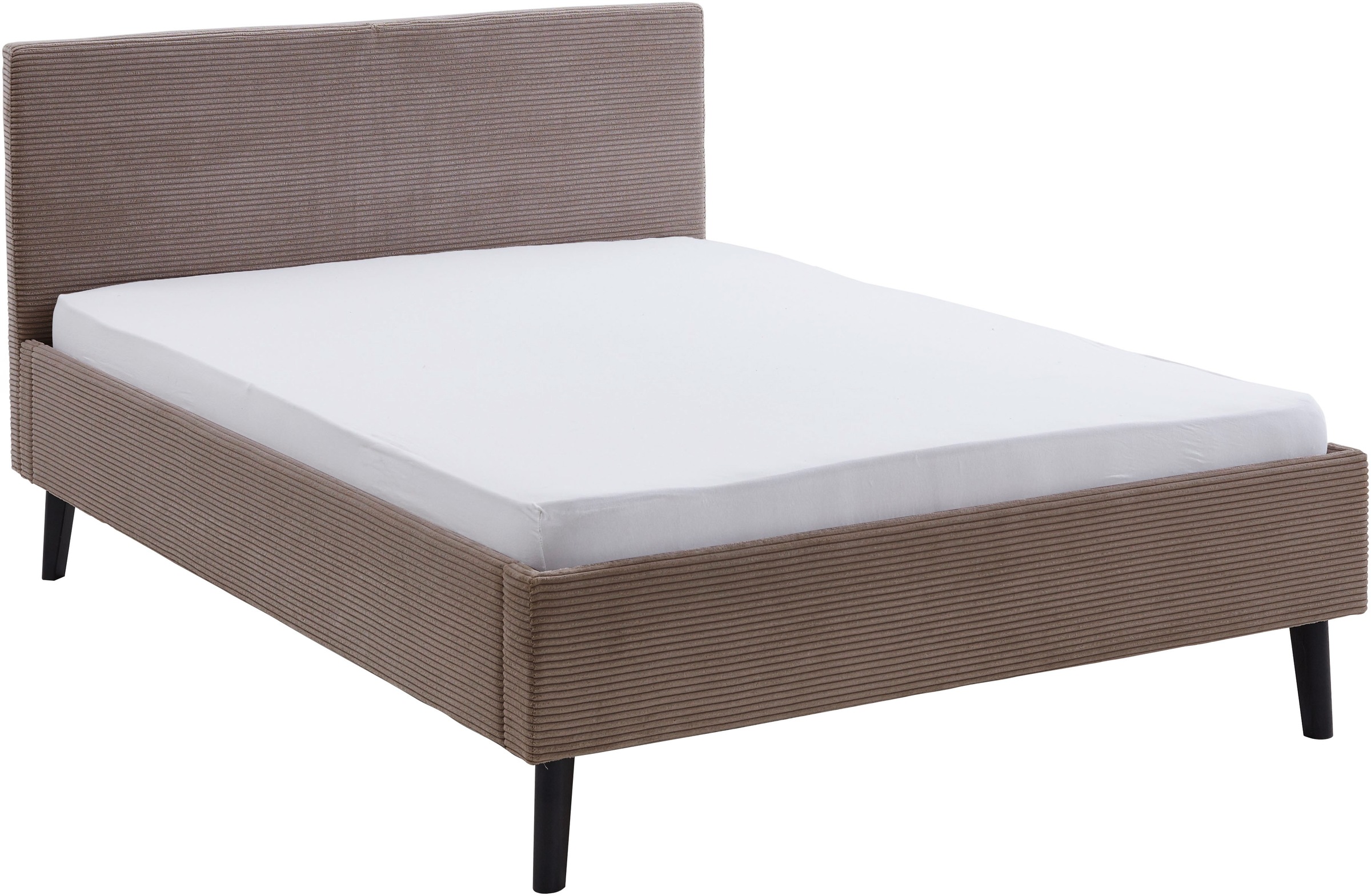 meise.möbel Polsterbett »Avola«, erhältlich in den Breiten 140 & 180cm, Bezugsstoff Cord