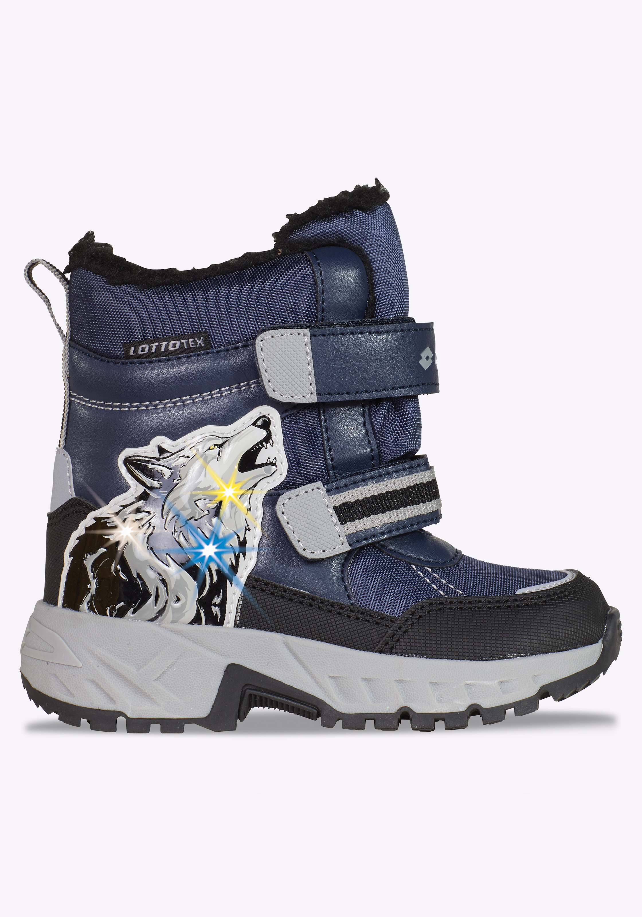 lotto Winterboots Winterschuhe, Winterstiefel, wasserdicht & mit Blinkfunkt günstig online kaufen