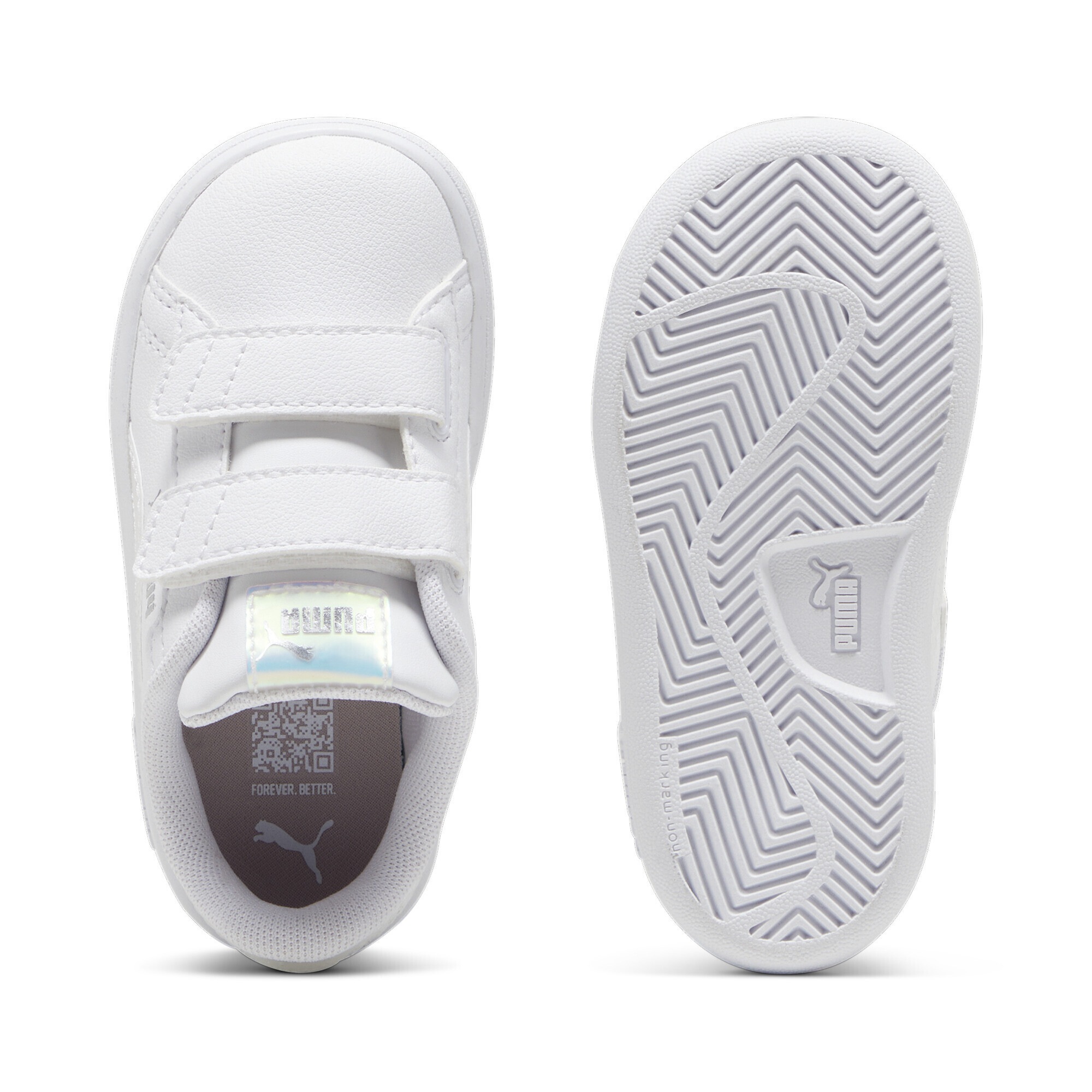 PUMA Sneaker »Smash 3.0 Holo 2.0 Sneakers Klein Kinder«