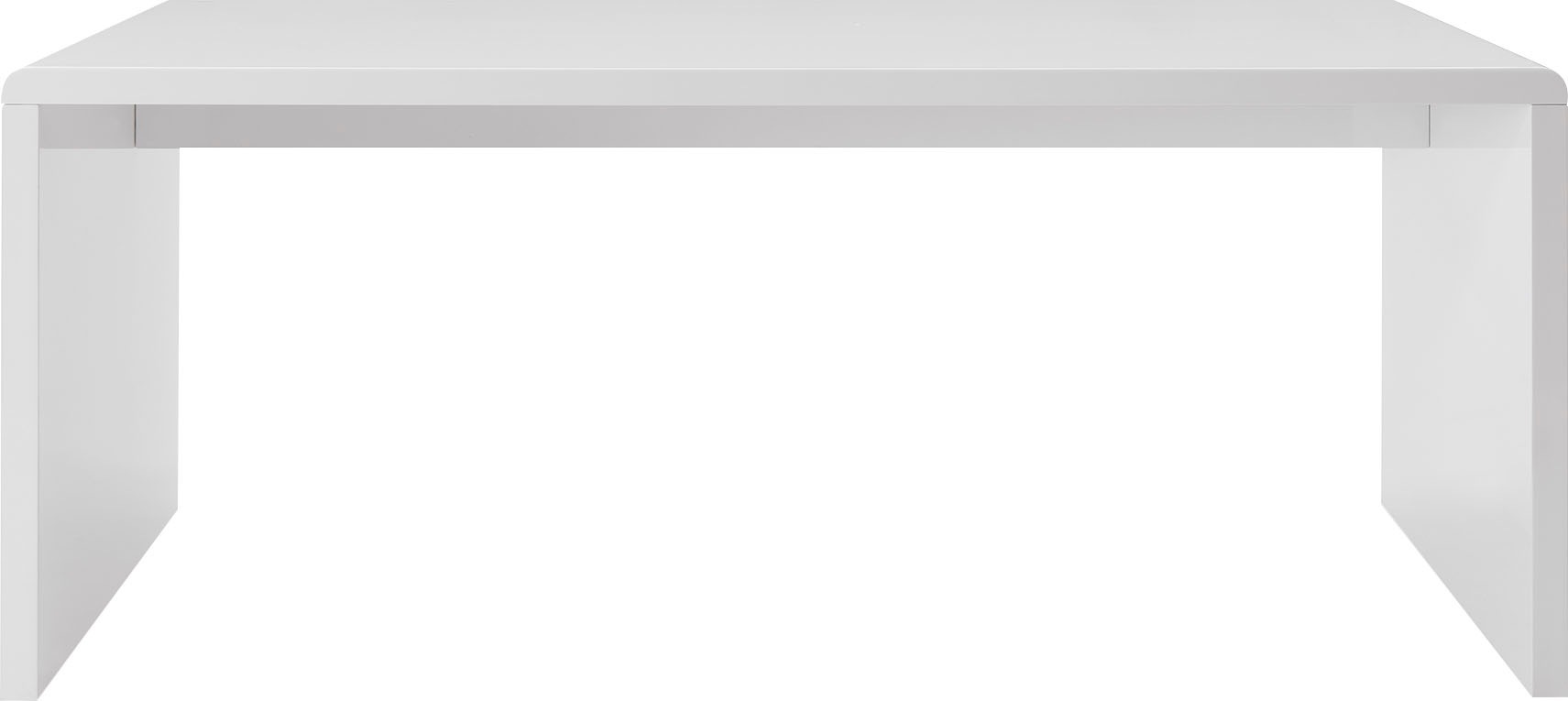 SalesFever Schreibtisch "Malmö Arbeitsplatz Deluxe: Der Schreibtisch" Weiß günstig online kaufen