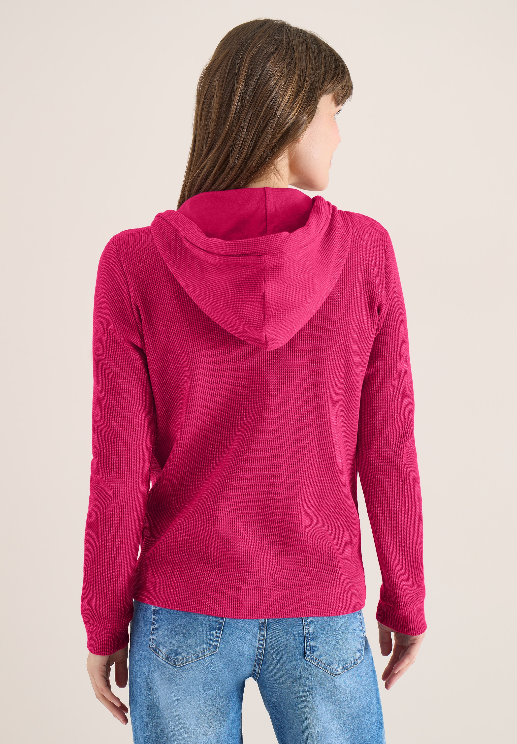 Cecil Sweatjacke mit Kapuze