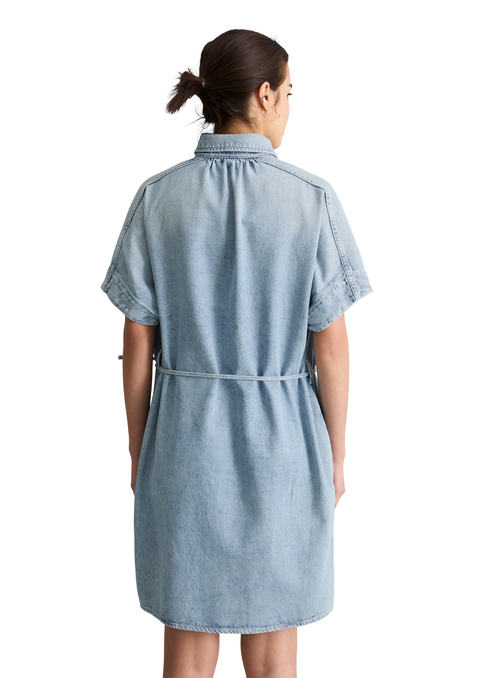 Marc O'Polo DENIM Hemdblusenkleid »aus reiner Baumwolle«
