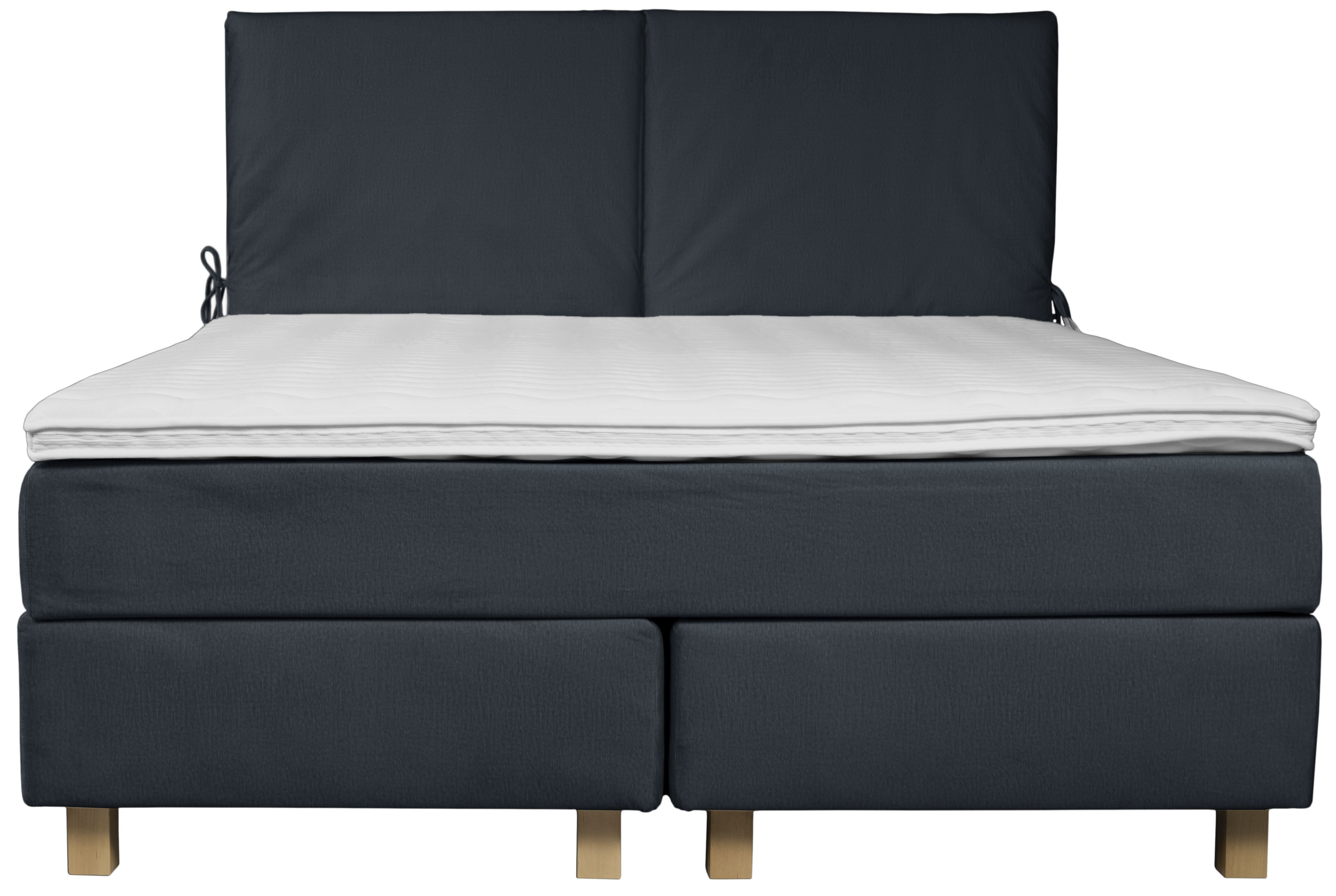 Thumbnail - Home affaire Boxspringbett "Nele" inkl. Topper im schlichtem Design