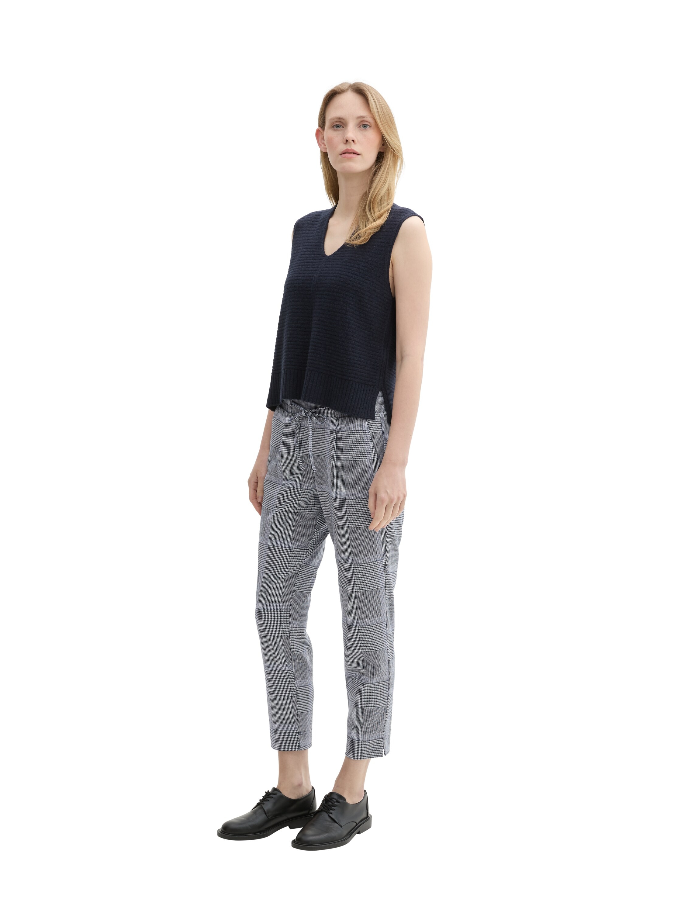 TOM TAILOR Jogger Pants, mit Karomuster