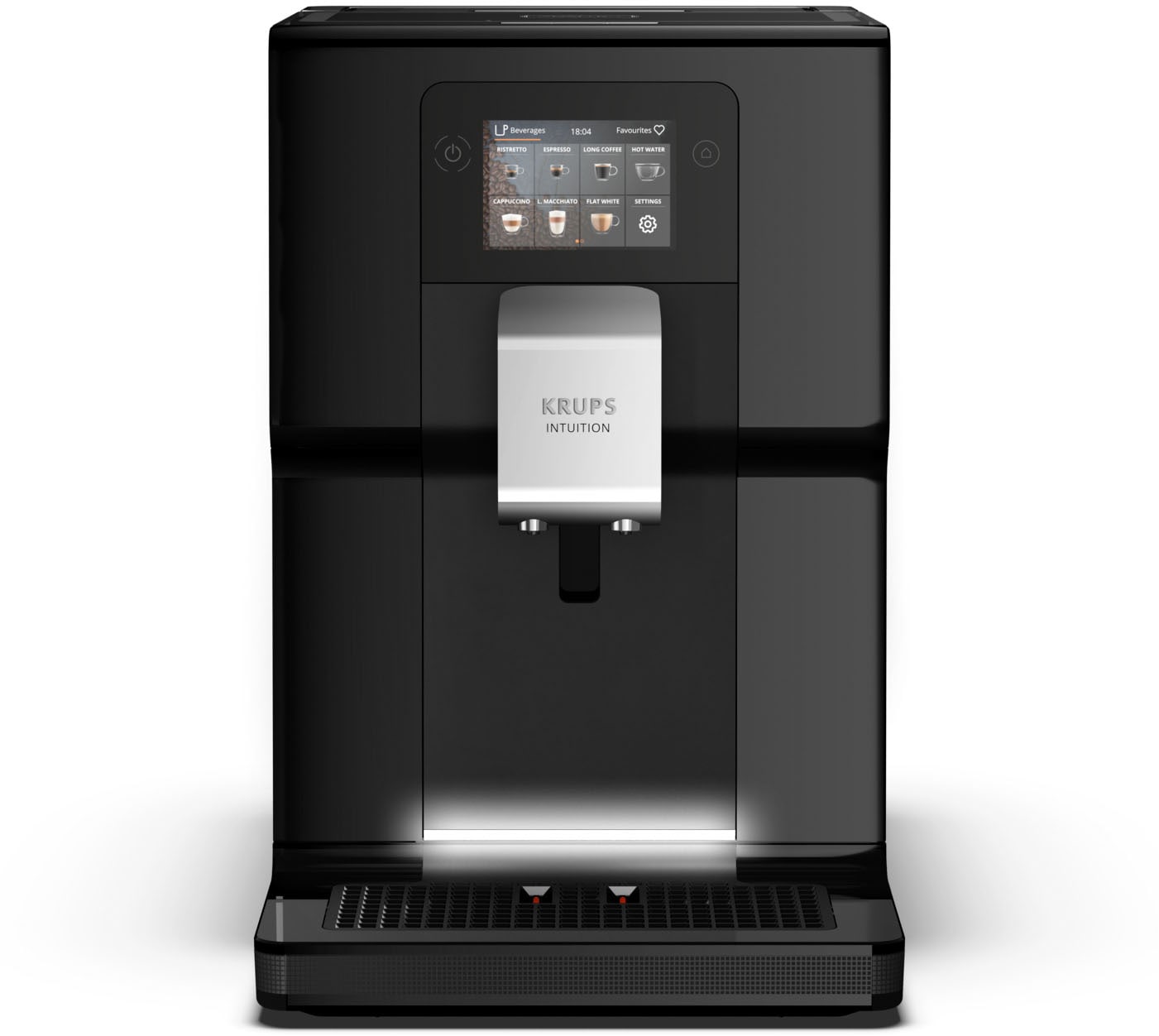 Krups Kaffeevollautomat Milchbehälter, BAUR Intuition Preference«, Getränke, inkl. intuitives | 11 OTC-System Lichtsystem, »EA8738