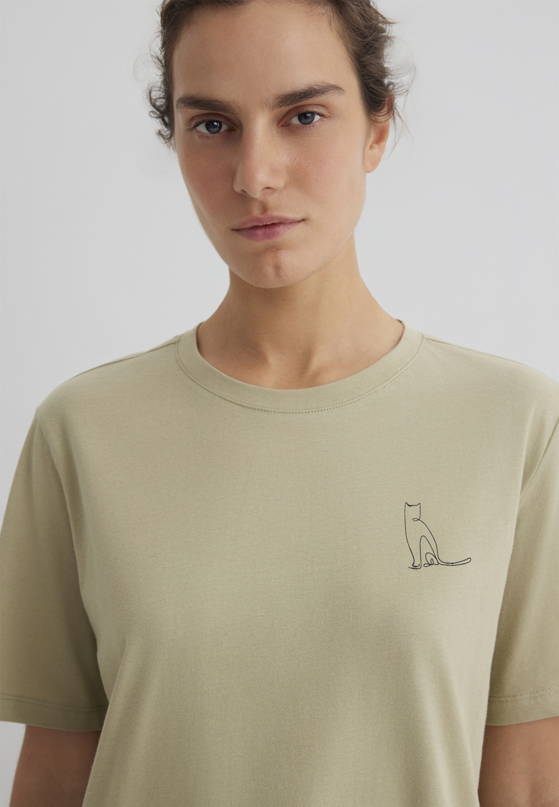Mavi T-Shirt »GRAPHIC TEES«, Katzen T-Shirt