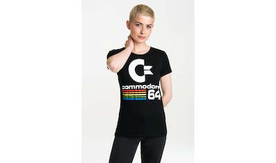 LOGOSHIRT T-Shirt »Commodore«, mit hochwertigem Gaming-Print ▷ bestellen |  BAUR