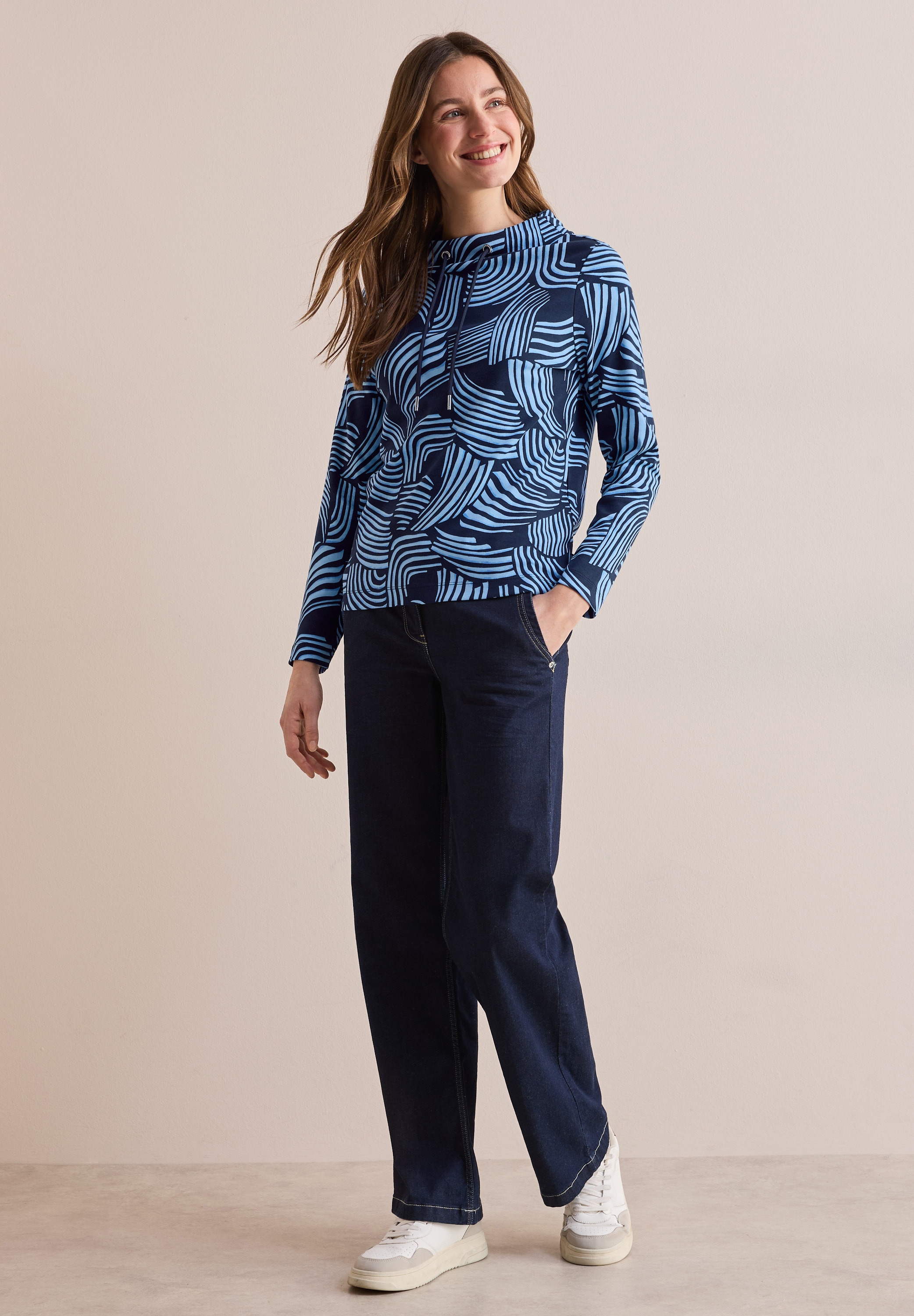 Cecil Langarmshirt, aus reiner Baumwolle