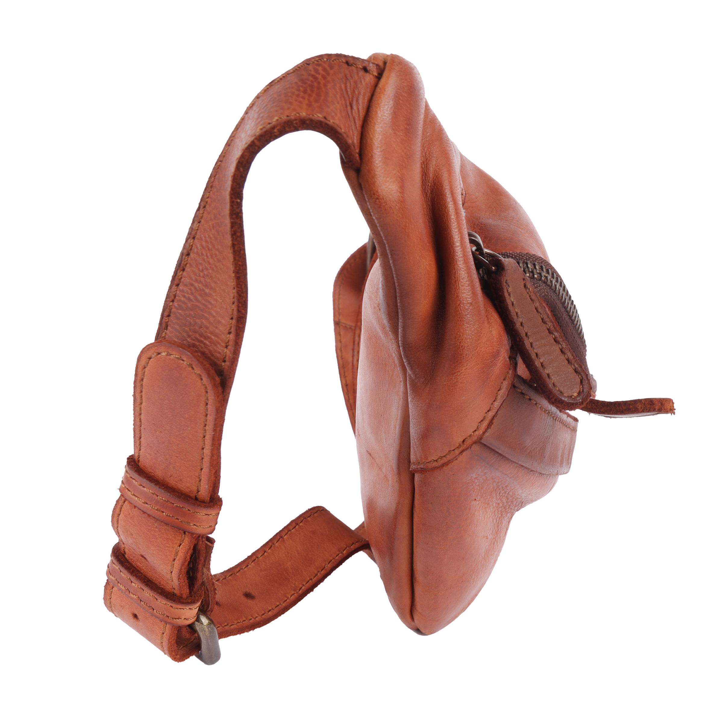 Thumbnail - HARBOUR 2nd Bauchtasche "Alaric" gewaschendes Rindleder