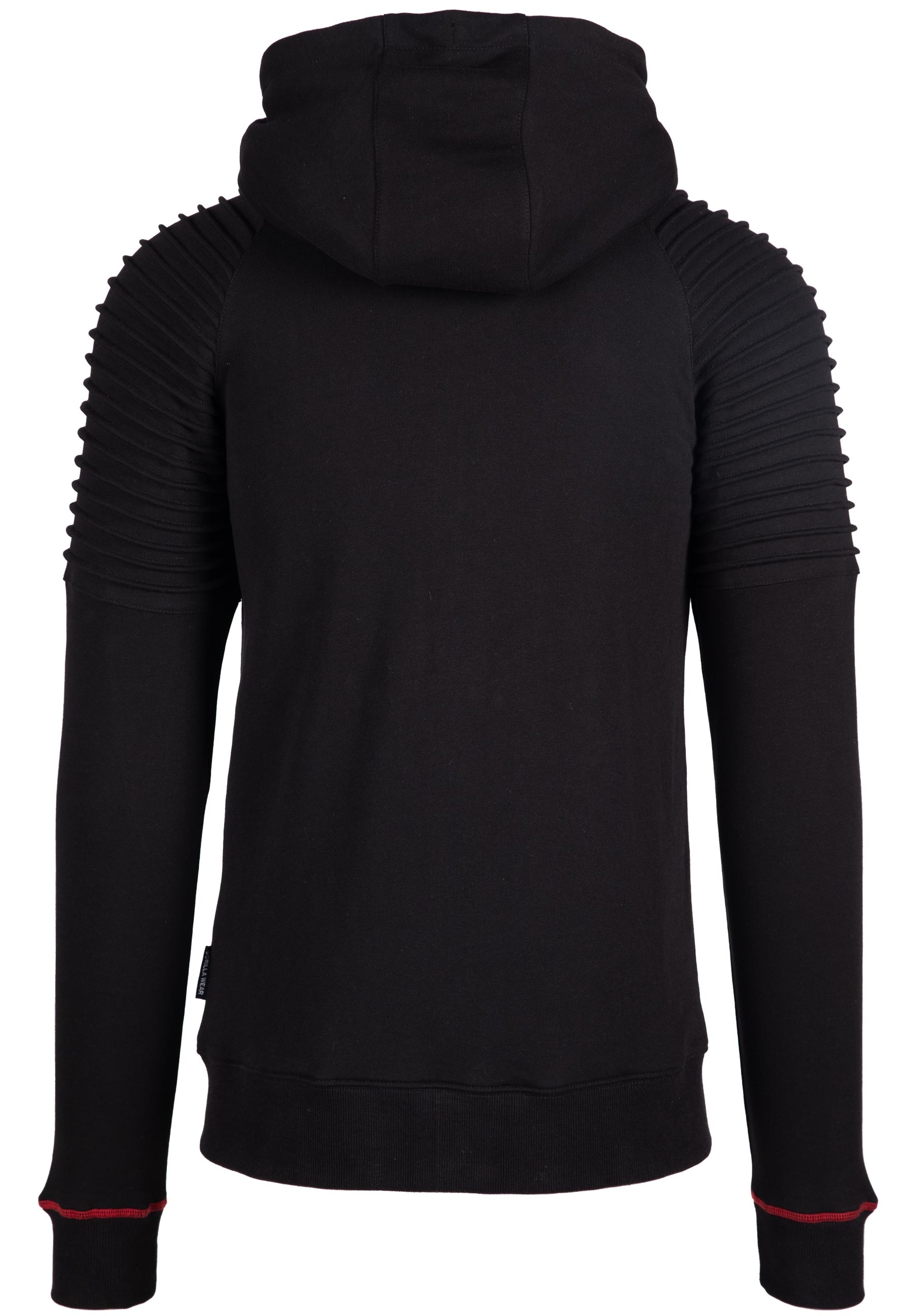 Gorilla Wear Sweatshirt, mit gerippten Schultern und Kapuze
