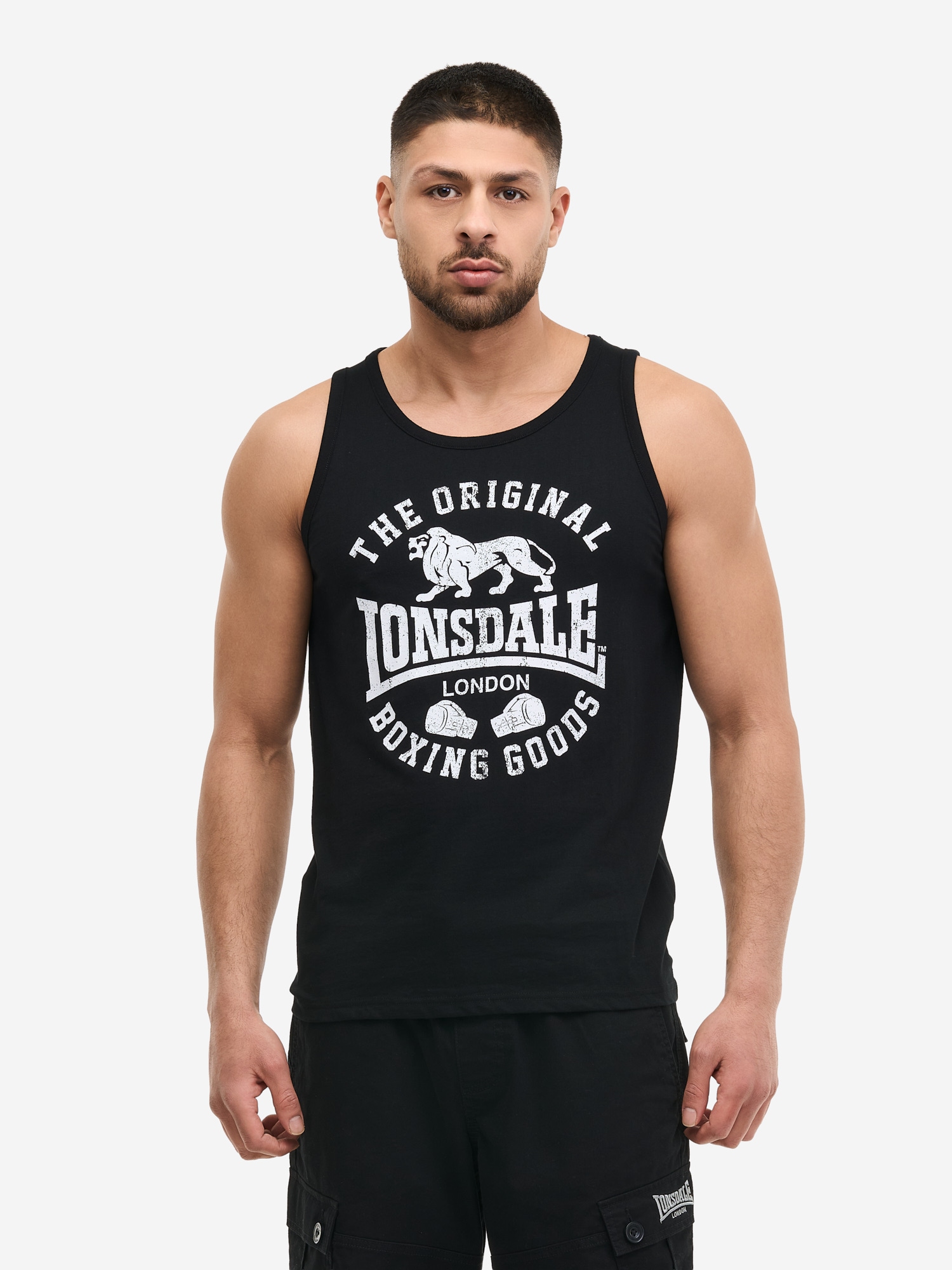 Lonsdale Tanktop "BOWES" ärmelloses Tanktop, aus Baumwolle