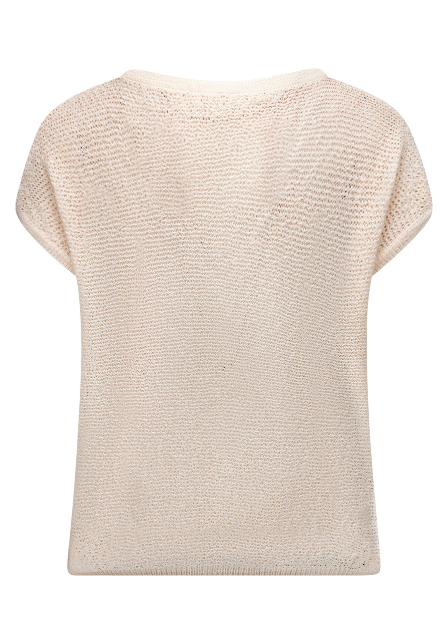 Cartoon Stricktop »Damen mit Rundhalsausschnitt«