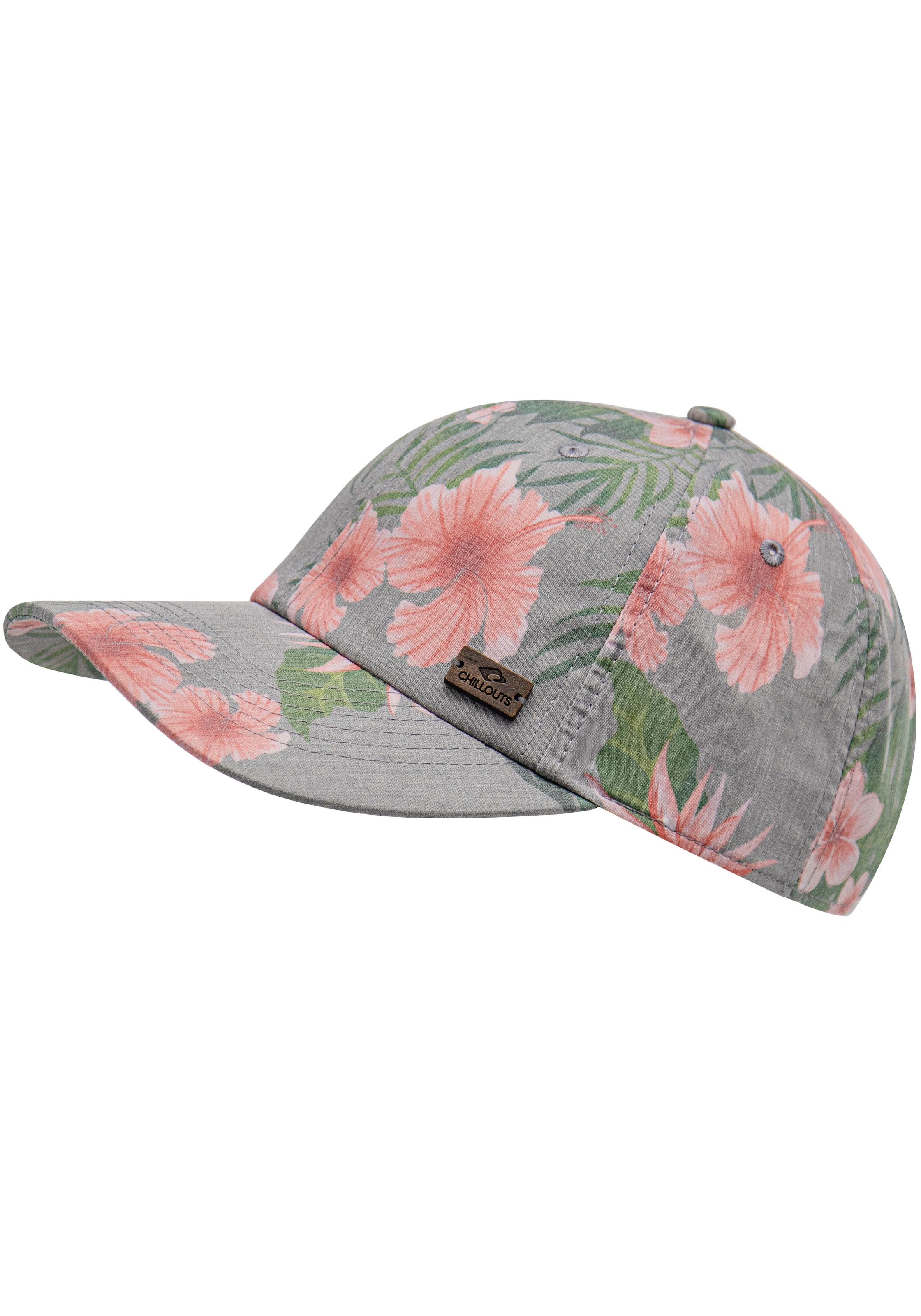 chillouts Baseball Cap, Mit Blumen-Print, Waimea Hat