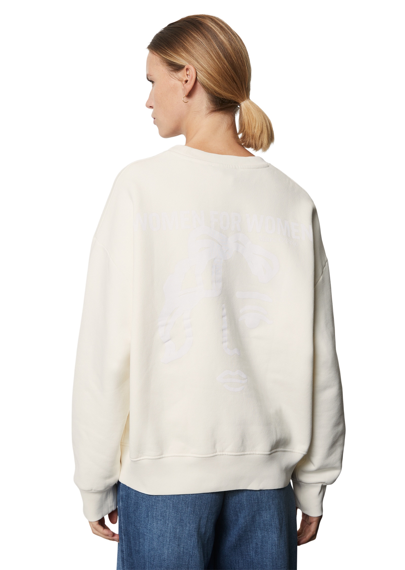 Marc O'Polo Sweatshirt »aus Organic Cotton-Mix«