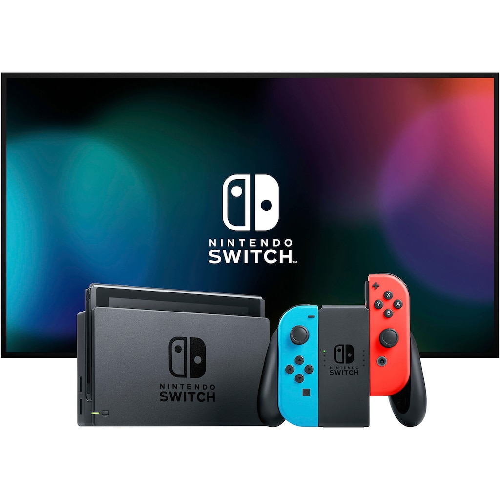 Nintendo Switch Spielekonsole »Switch Neon-Rot/Neon-Blau«