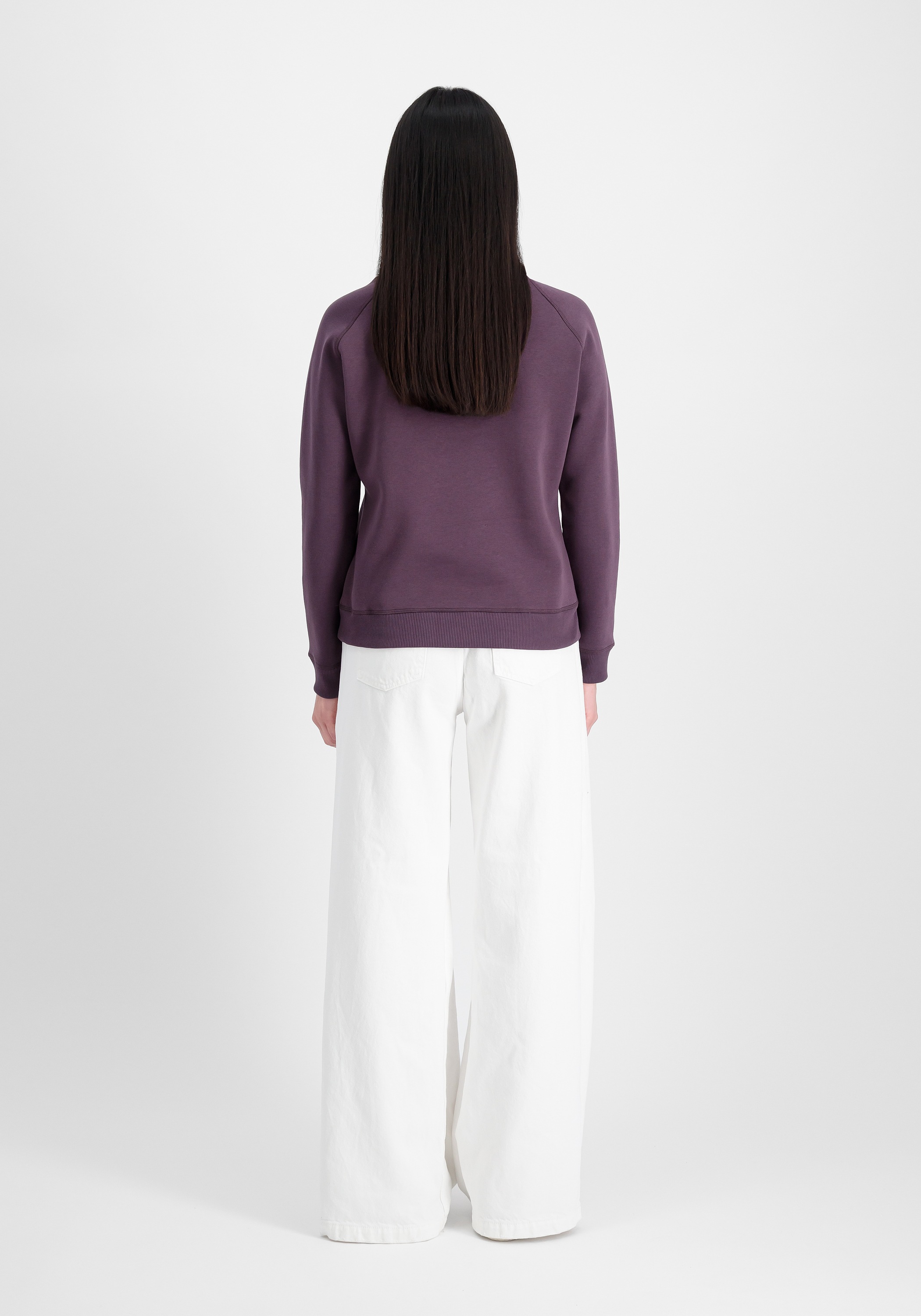 Alpha Industries New Basic Sweatshirt BL W Women's Plum S 3