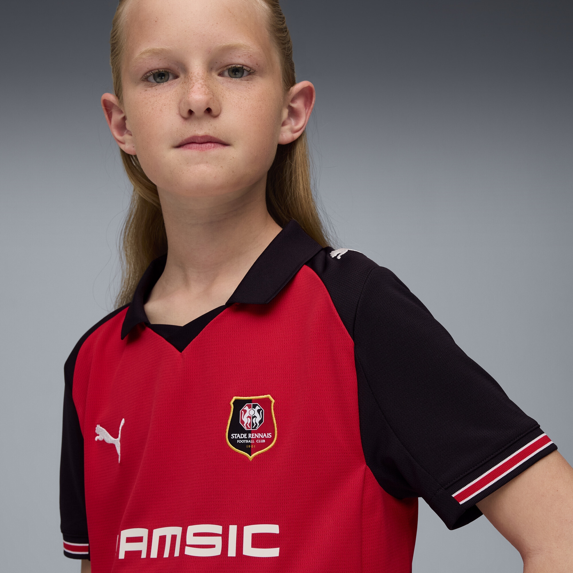 PUMA Trainingsshirt »Stade Rennais FC 25/26 Heimtrikot Jugendliche«